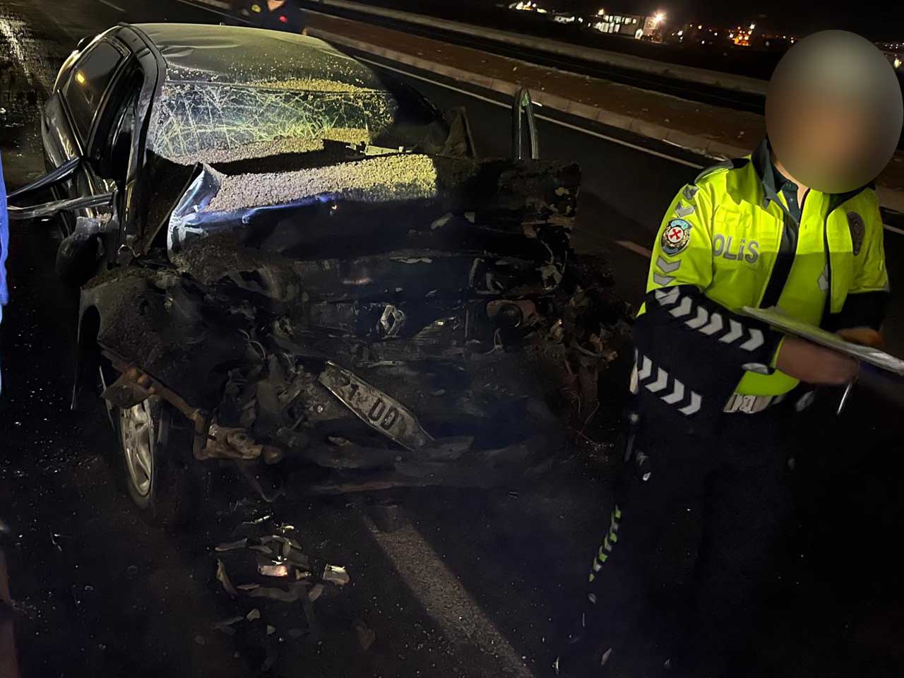 Bismil’de Traktörün Römorkuna Çarpan Otomobilin Sürücüsü Öldü 5