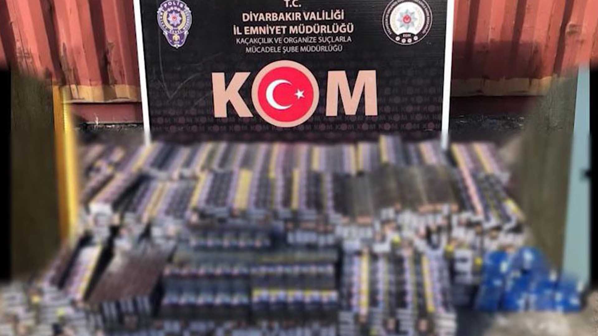 Diyarbakır’da Çok Sayıda Kaçak Ürün Ele Geçirildi; 37 Kişi Tutuklandı 1