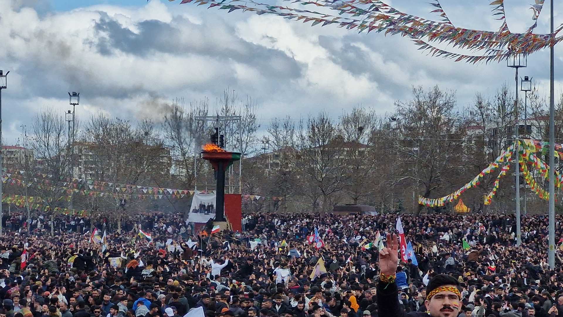 Diyarbakır'da Newroz Etkinliği Düzenleniyor