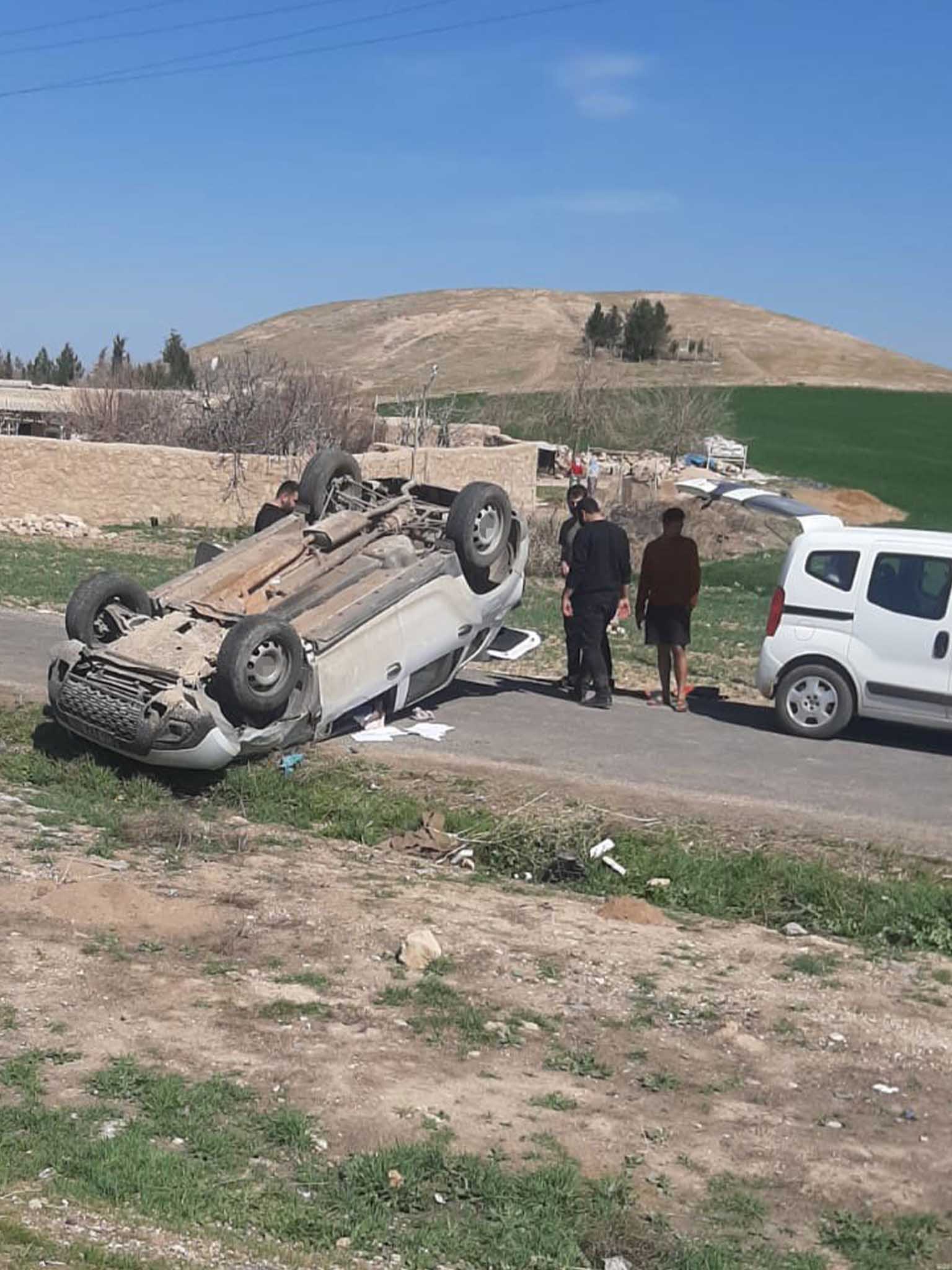 Mardin'de Suv Tipi Araç Takla Attı 2 Yaralı 3