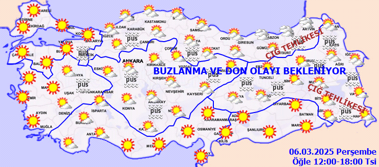 Meteoroloji’den Hava Durumu Uyarısı! İşte Beklenen Hava Koşulları (1)