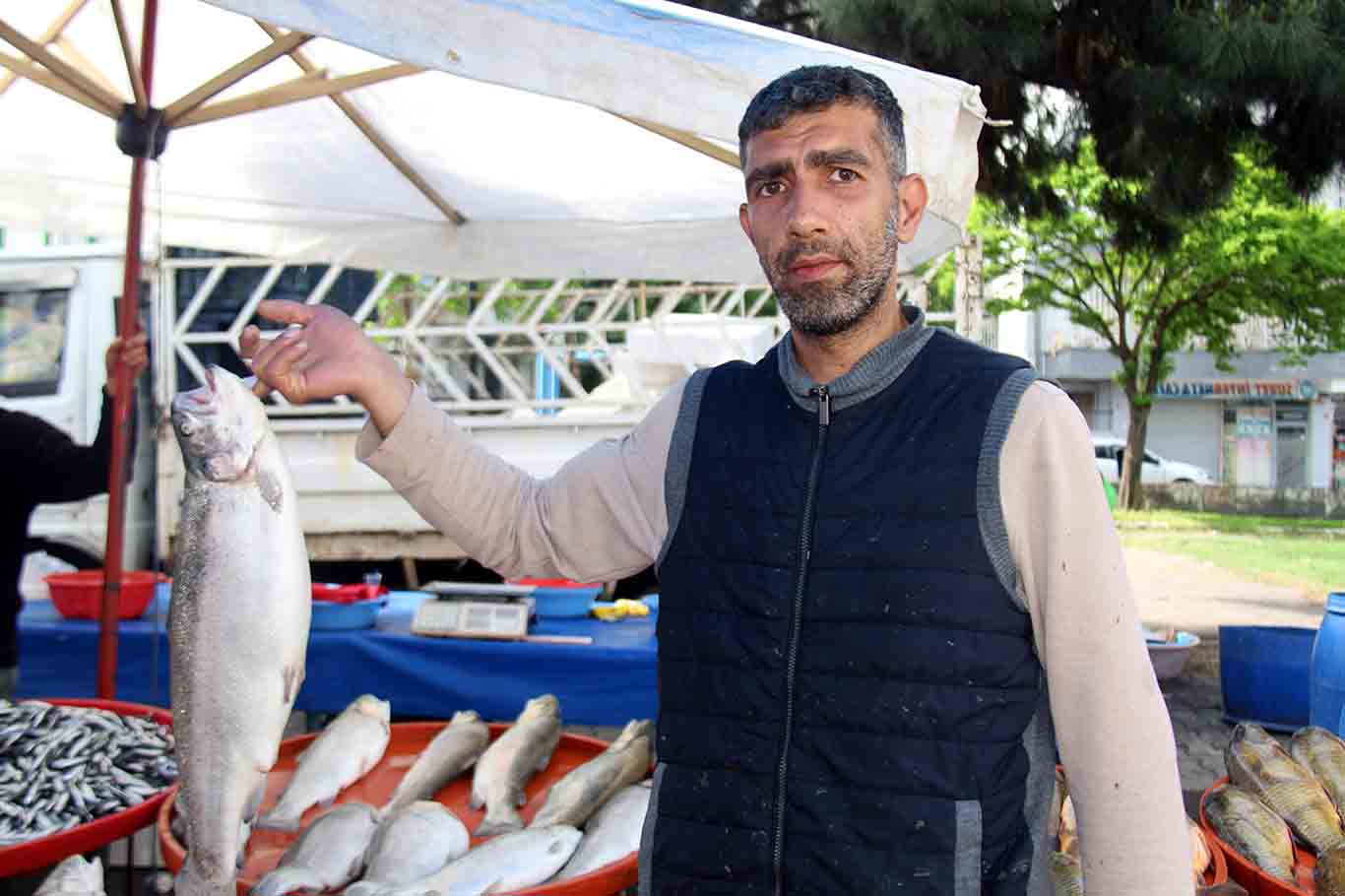 Diyarbakır’da Balık Tezgahlarda Kaldı 2