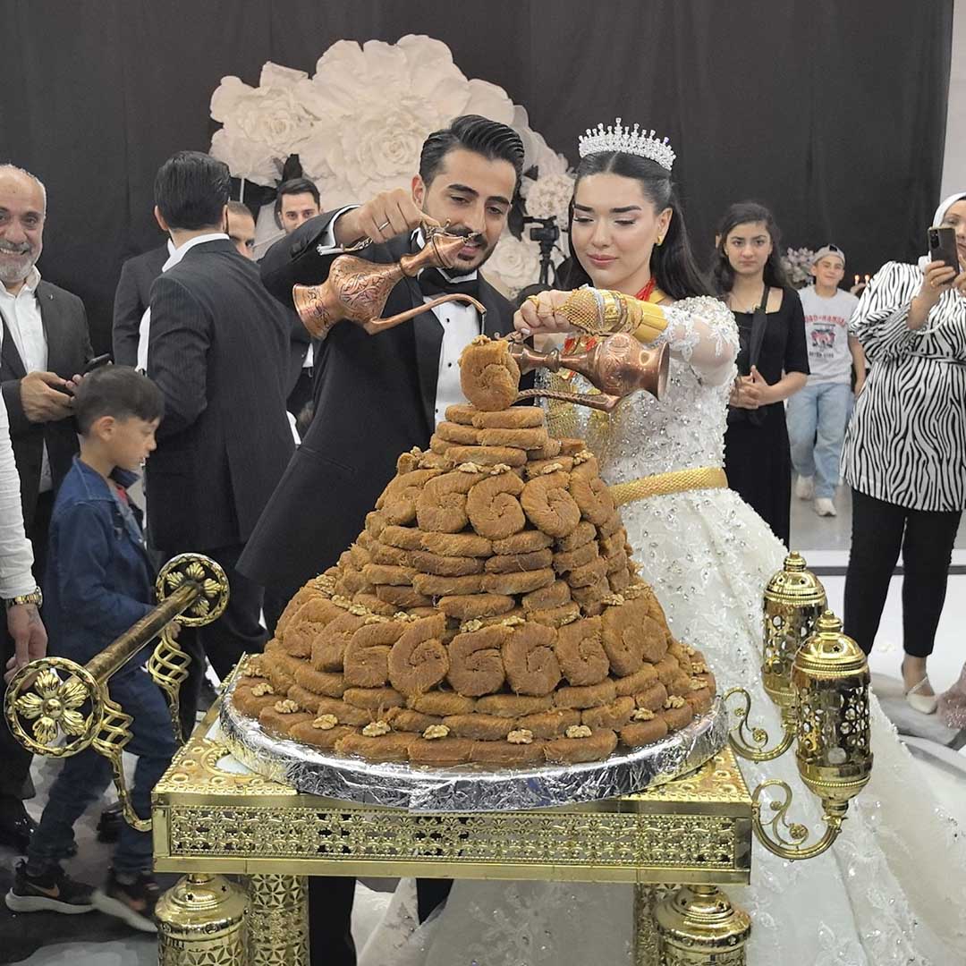 Diyarbakır’da Düğün Pastası Tescilli Burma Kadayıftan 1