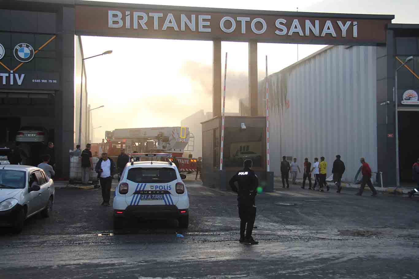 Diyarbakır'da Sanayi Sitesinde Patlama Ve Yangın 3