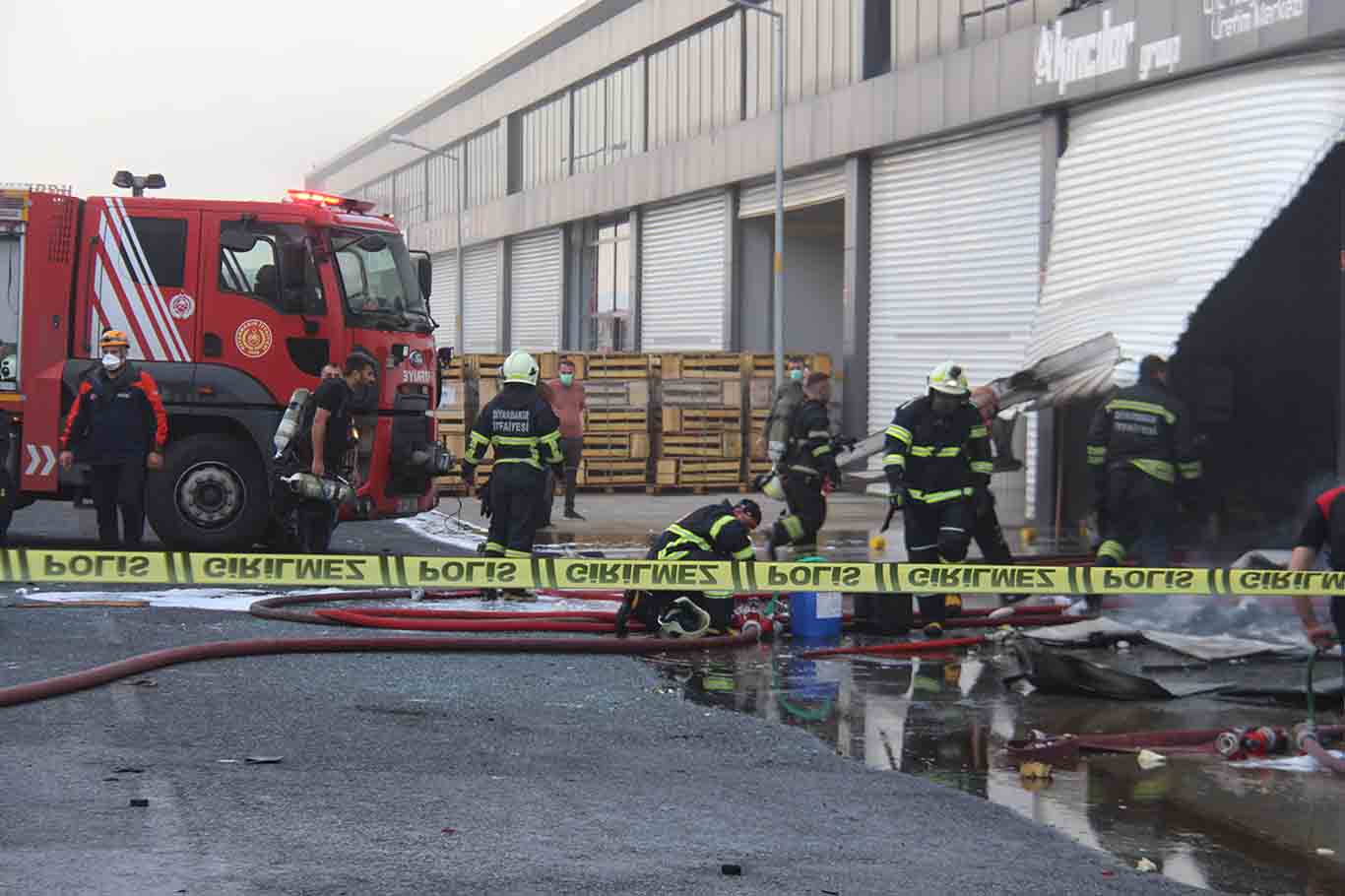 Diyarbakır'da Sanayi Sitesinde Patlama Ve Yangın 6