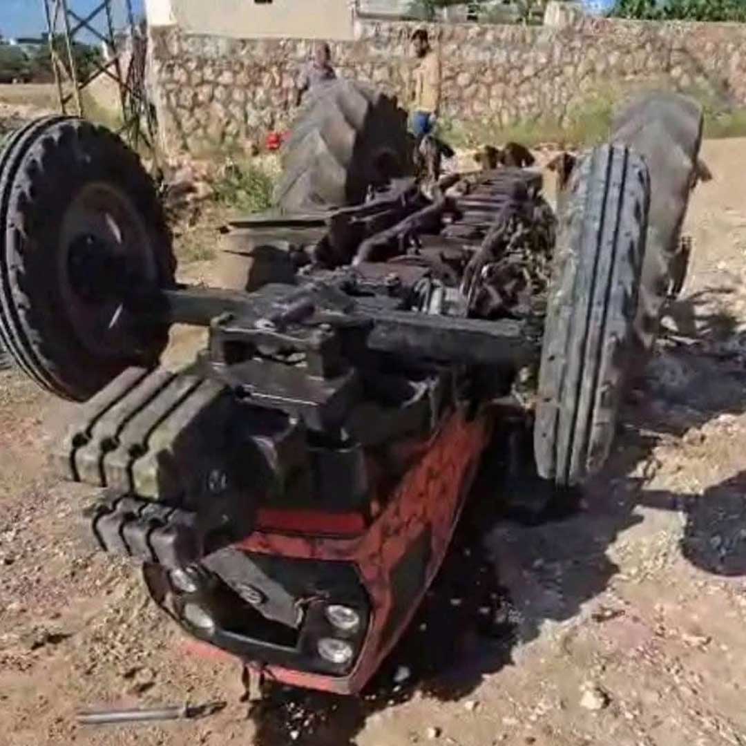 Traktör Devrildi, 24 Yaşındaki Sürücü Hayatını Kaybetti 2