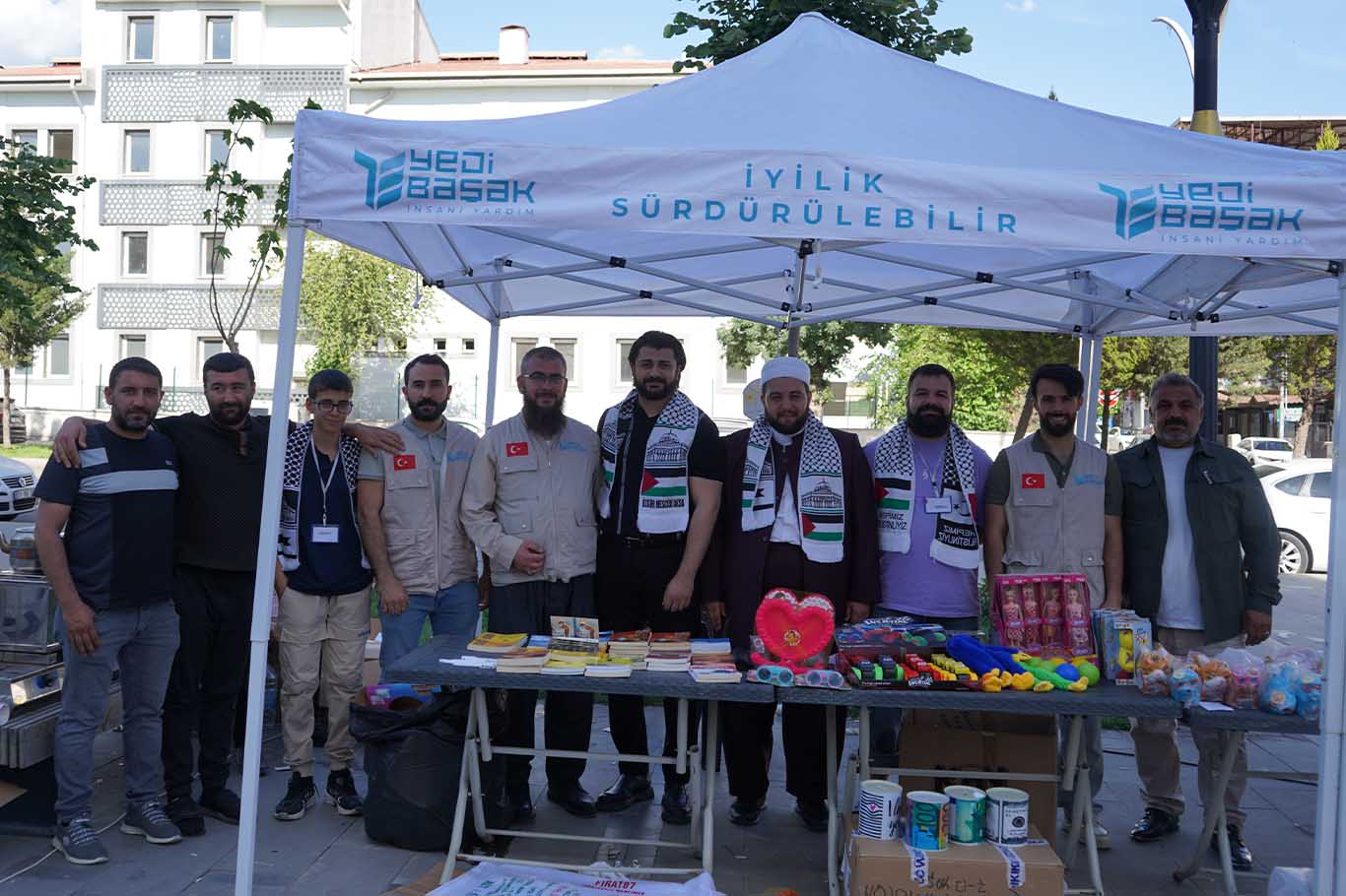 Yedi Başak Derneği Bismil’de Gazze Yararına Kermes Düzenledi 2