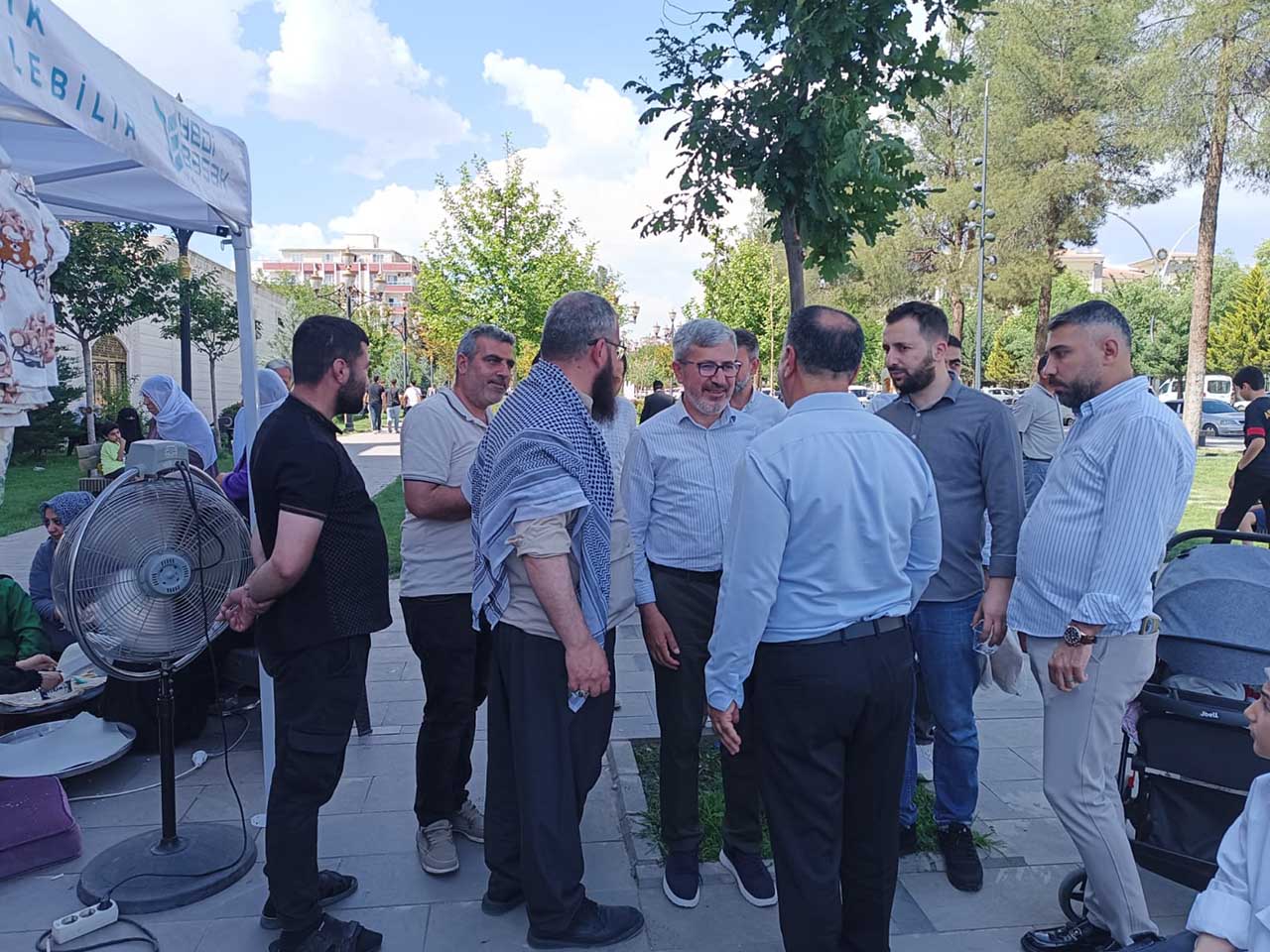 Yedi Başak Derneği Bismil’de Gazze Yararına Kermes Düzenledi 4