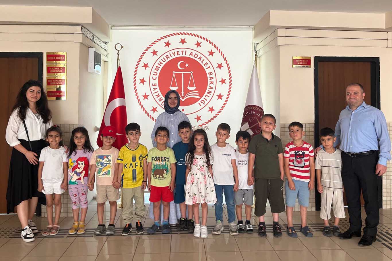 Bismil Adliyesi, Çocuklar Ile Şenlendi 6