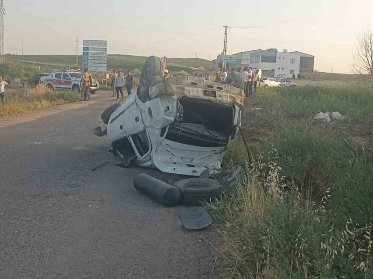 Bismil’de Feci Kaza 1 Ölü, 1’I Ağır 4 Yaralı 12
