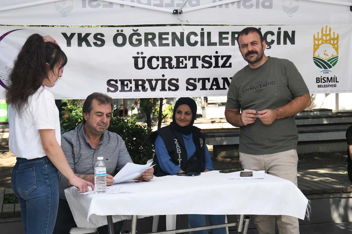 Bismil’de Yks Öğrencilerine Yönlendirme Ve Ücretsiz Servis Hizmeti 2