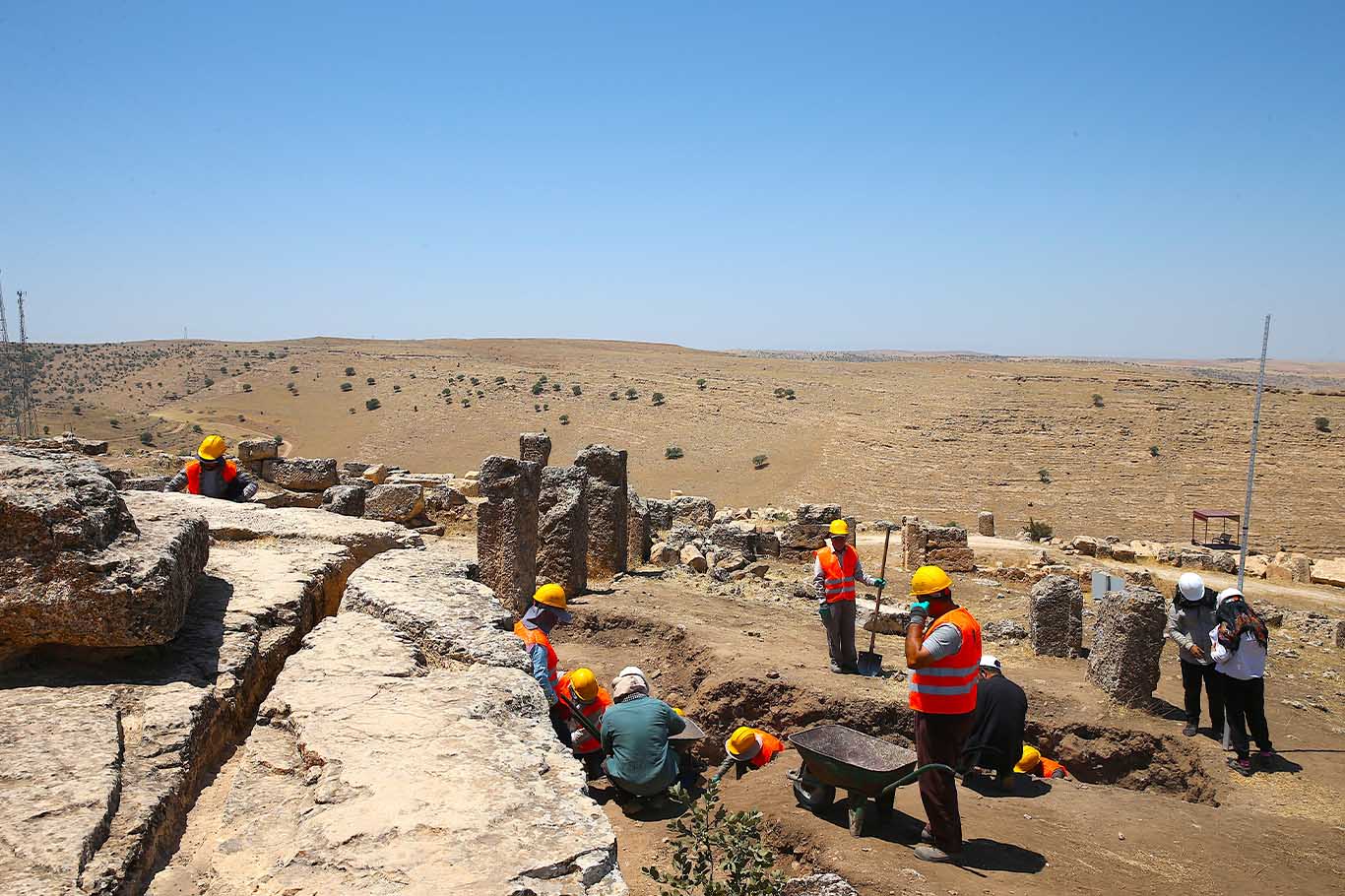 Diyarbakır’da 3 Bin Yıllık Zerzevan Kalesi'nde 1800 Yıllık Keşif 1