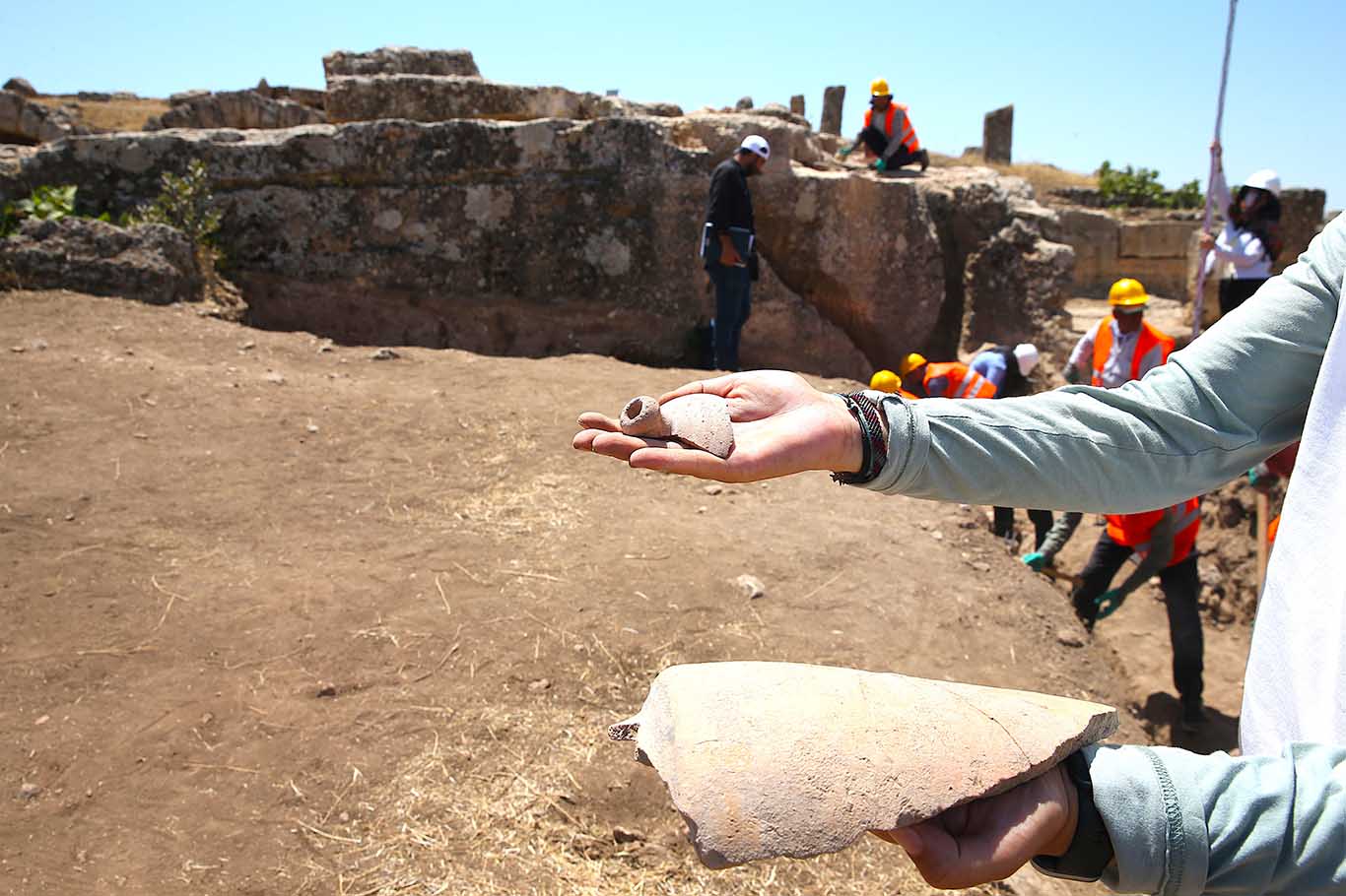 Diyarbakır’da 3 Bin Yıllık Zerzevan Kalesi'nde 1800 Yıllık Keşif 3