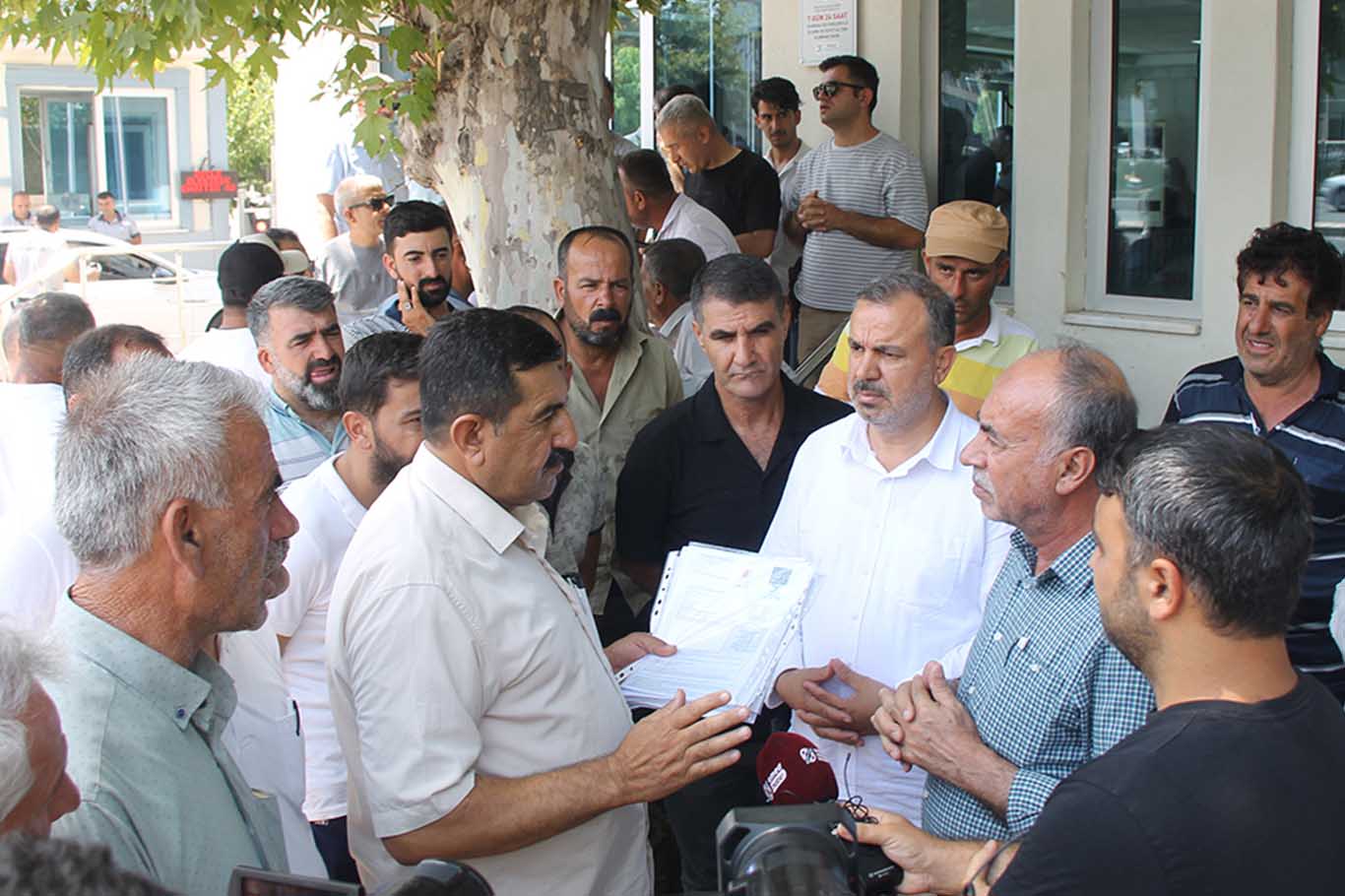 Diyarbakır’da Çiftçiler Dicle Elektrik'in Kapısına Dayandı 5