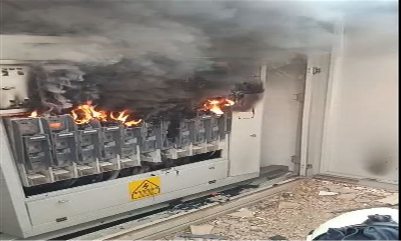 Elektrik Trafosu Yangını Paniğe Neden Oldu (1)