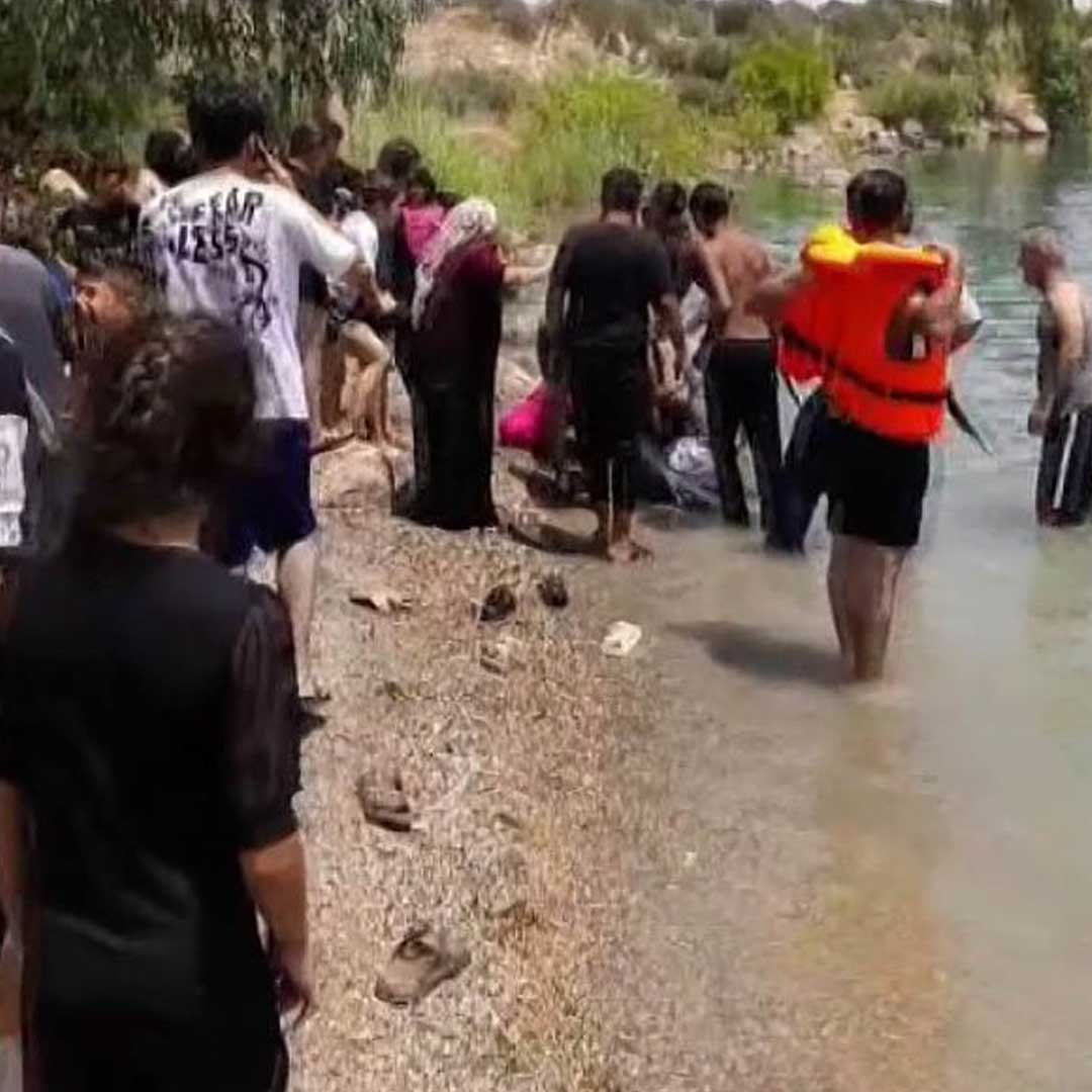 Fırat Nehri'ne Giren Kız Çocuğu Boğuldu, Ablası Tedavi Altına Alındı 1