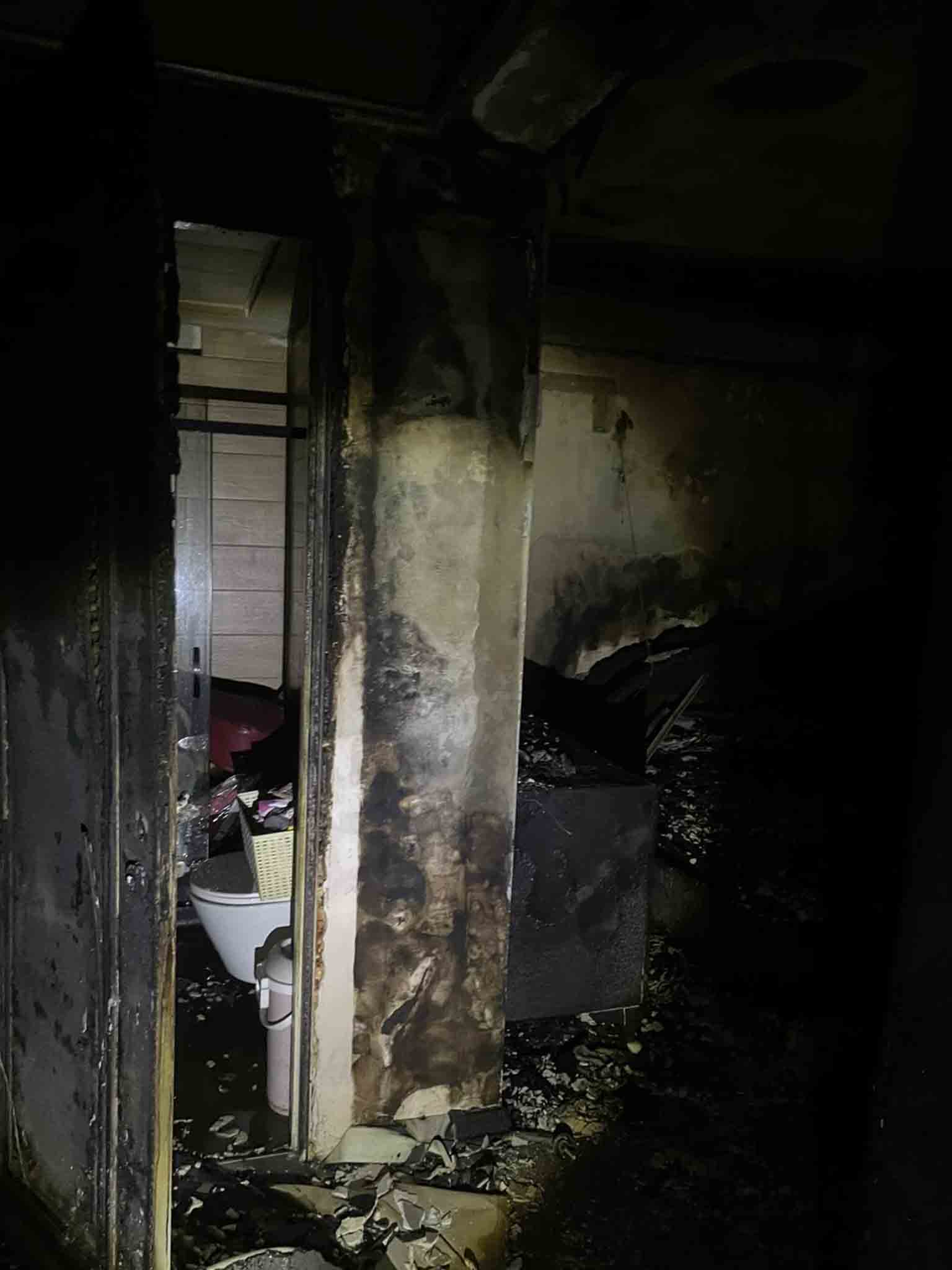 Mardin’de Yangın Apartman Dairesi Kullanılamaz Hale Geldi 2