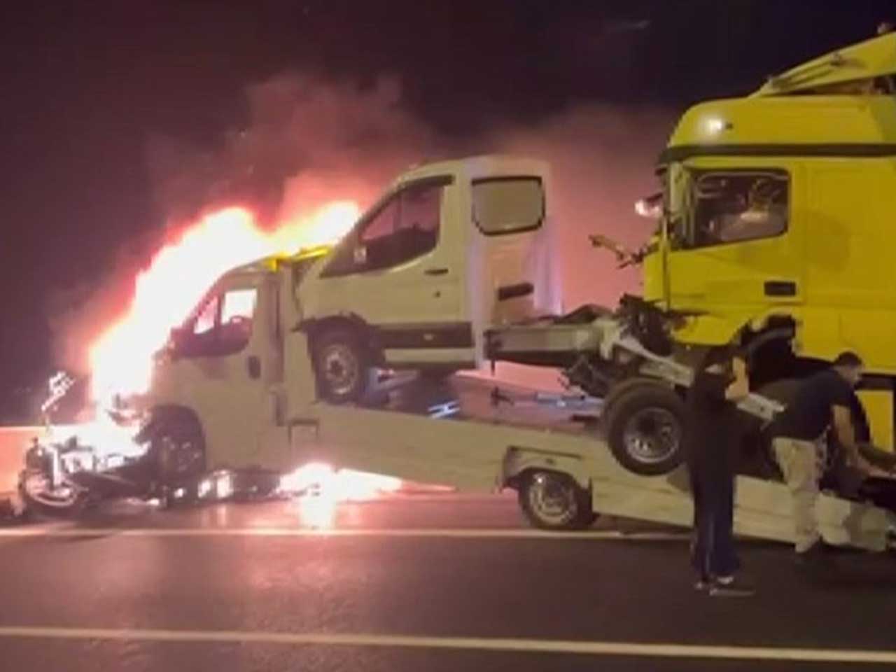 Tag Otoyolu’nda Zincirleme Kaza 1 Ölü, 1 Ağır Yaralı 1