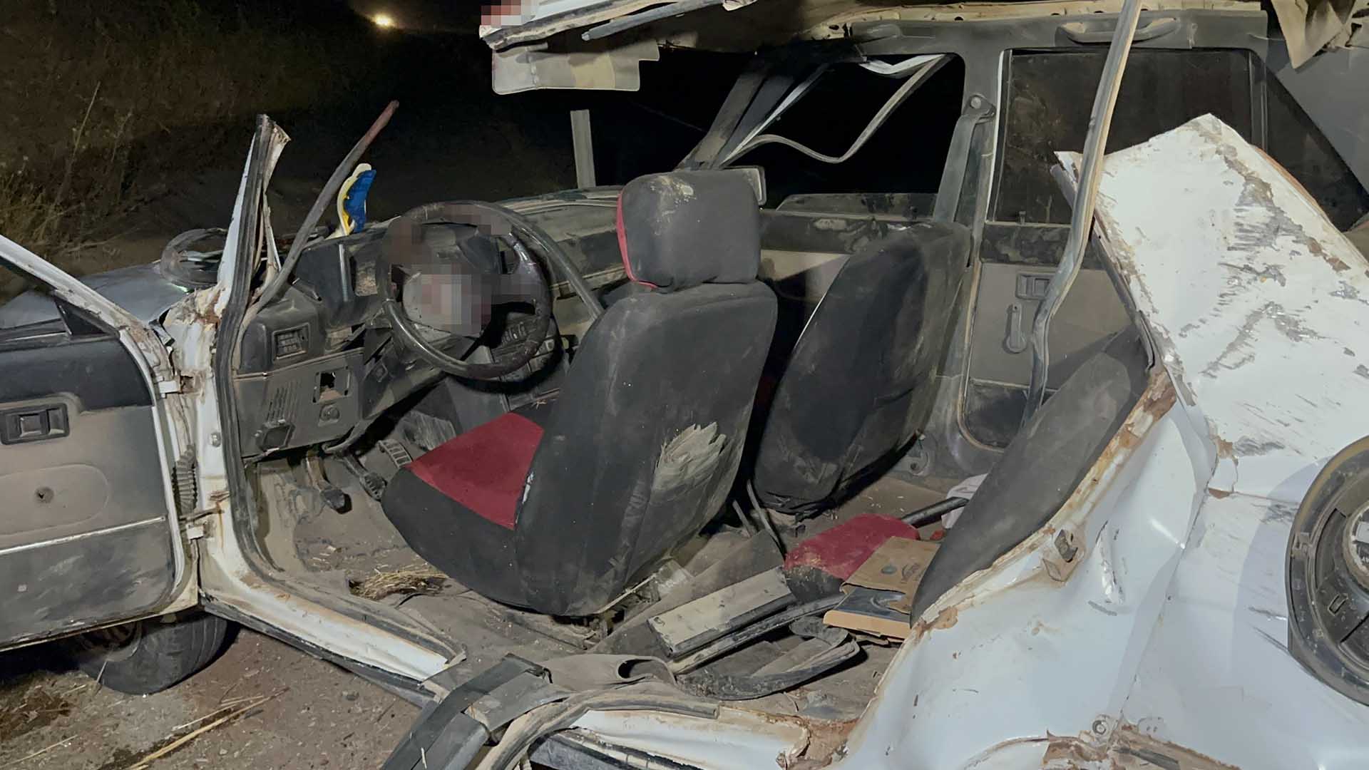 Takla Atan Otomobildeki 4 Kişi Yaralandı 2