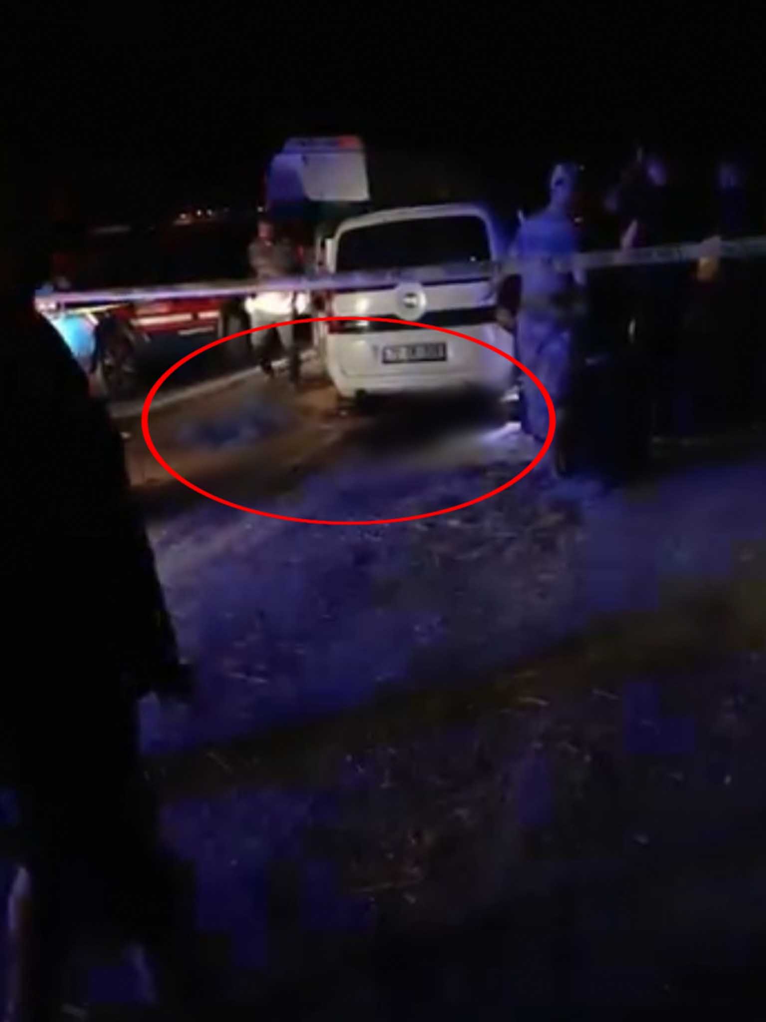 Batman'da Hafif Ticari Araca Uzun Namlulu Silahlarla Saldırı 1