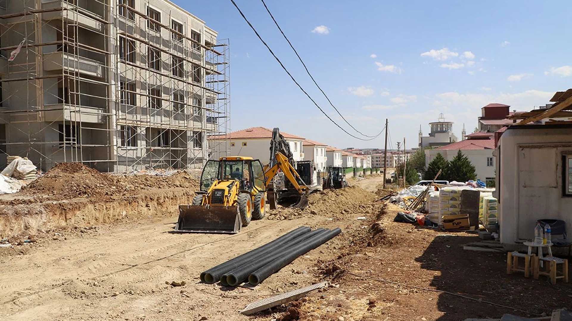 Diyarbakır’ın Ilçesine Yeni Kanalizasyon Hattı 1
