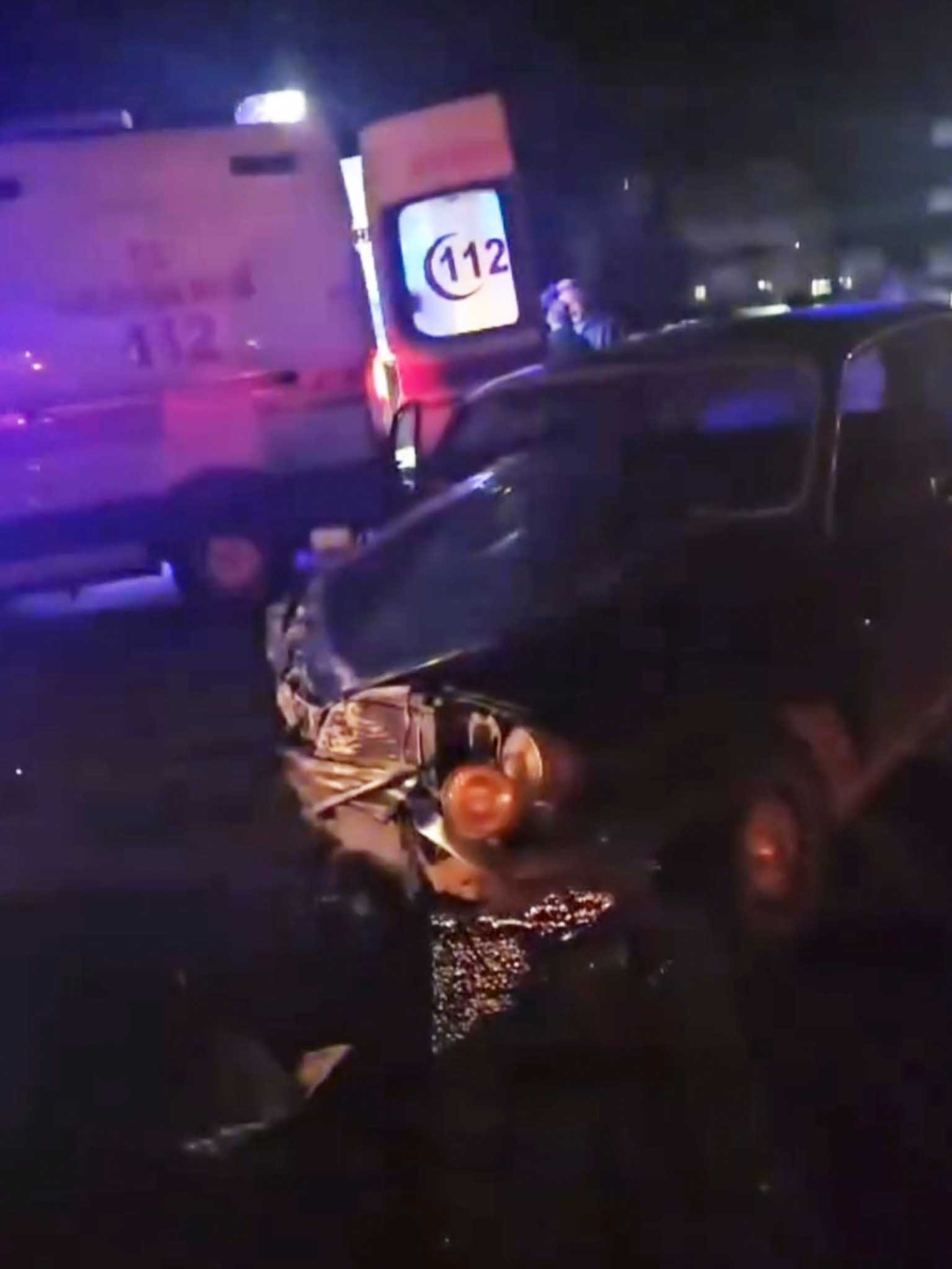 Mardin'de Iki Otomobil Çarpıştı 5 Yaralı 1