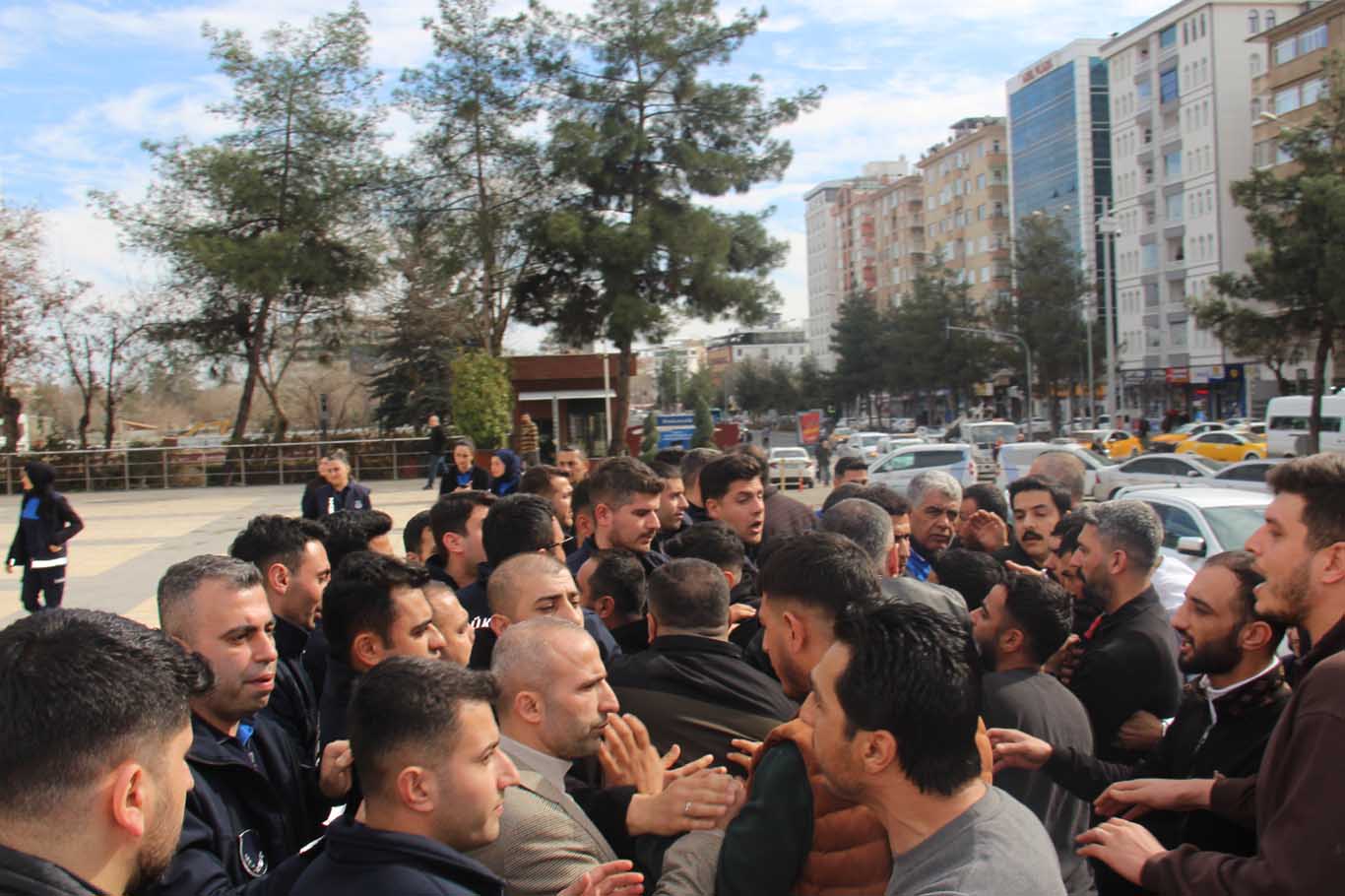 Diyarbakır'da Bu Kez Taksiciler Eylem Yaptı 4