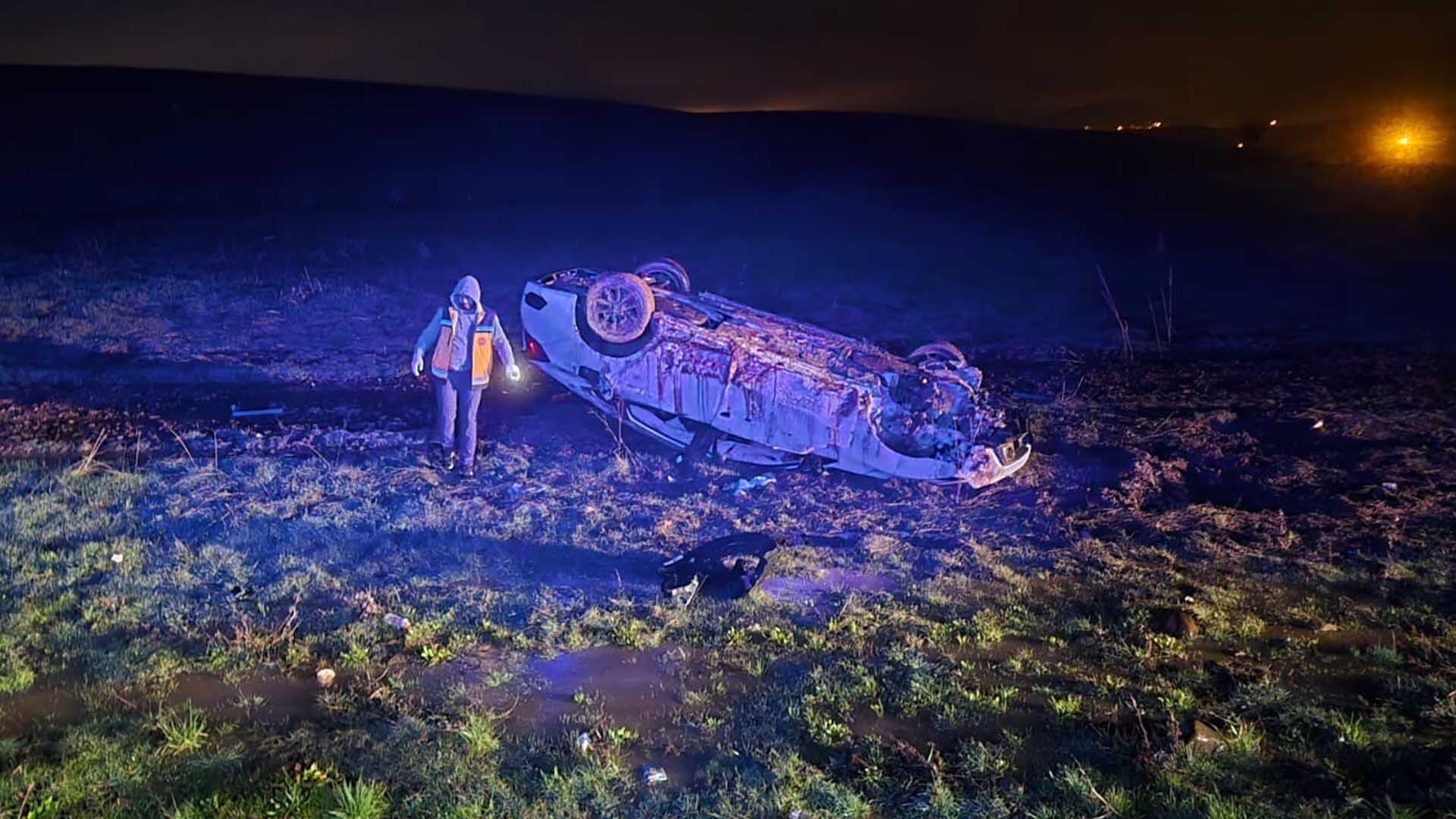 Bingöl Diyarbakır Karayolunda Trafik Kazası 2 Yaralı 1