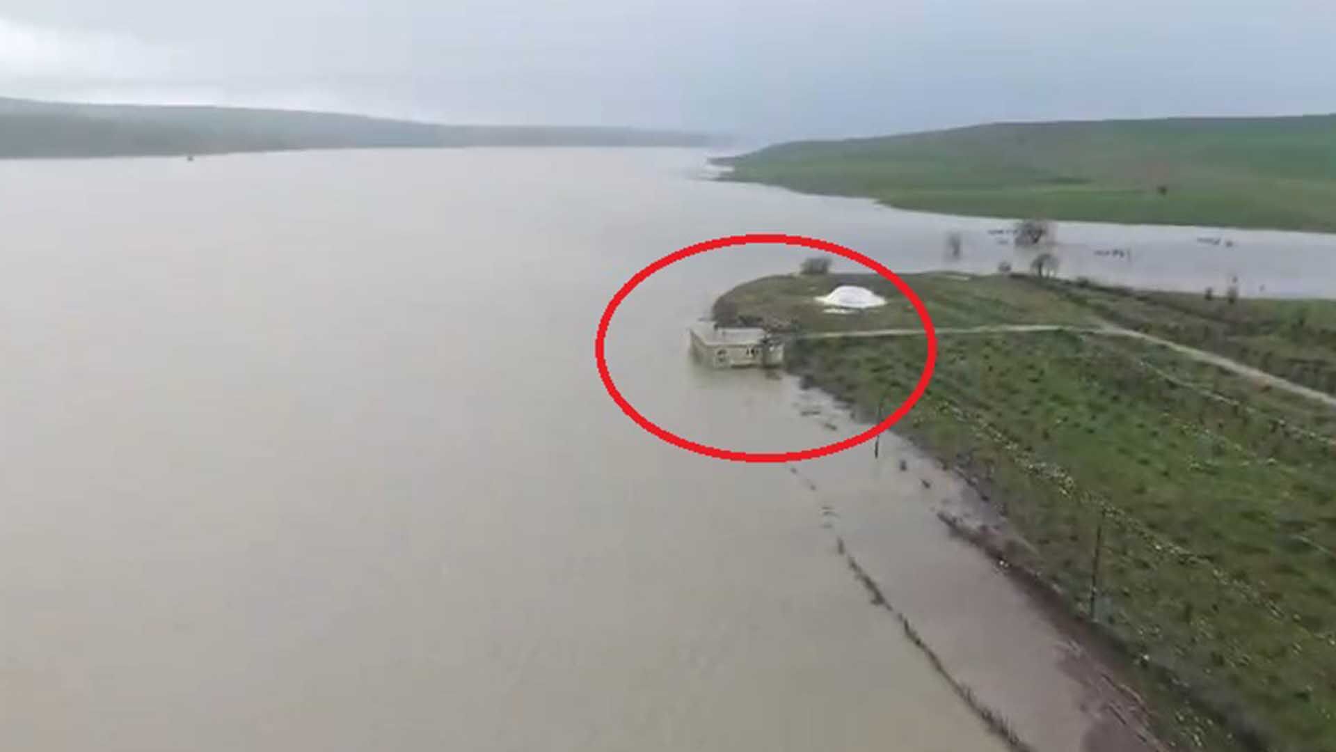 Diyarbakır’da Sağanak; Ambar Çayı Taştı, Yol Ve Tarlalar Sular Altında Kaldı 1