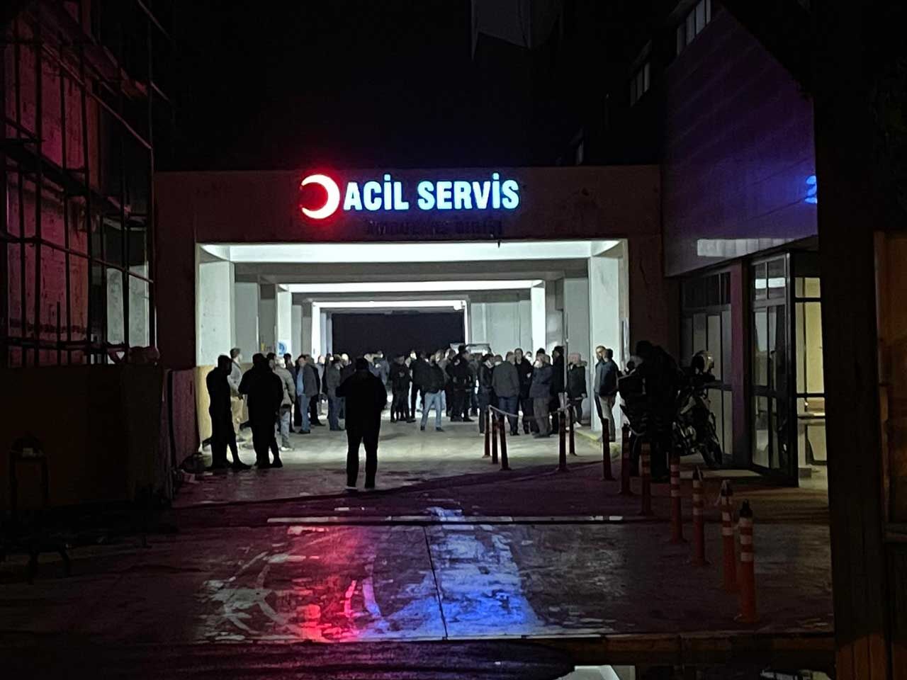 Mardin Hastane Acil Gece Silahlı Kavga