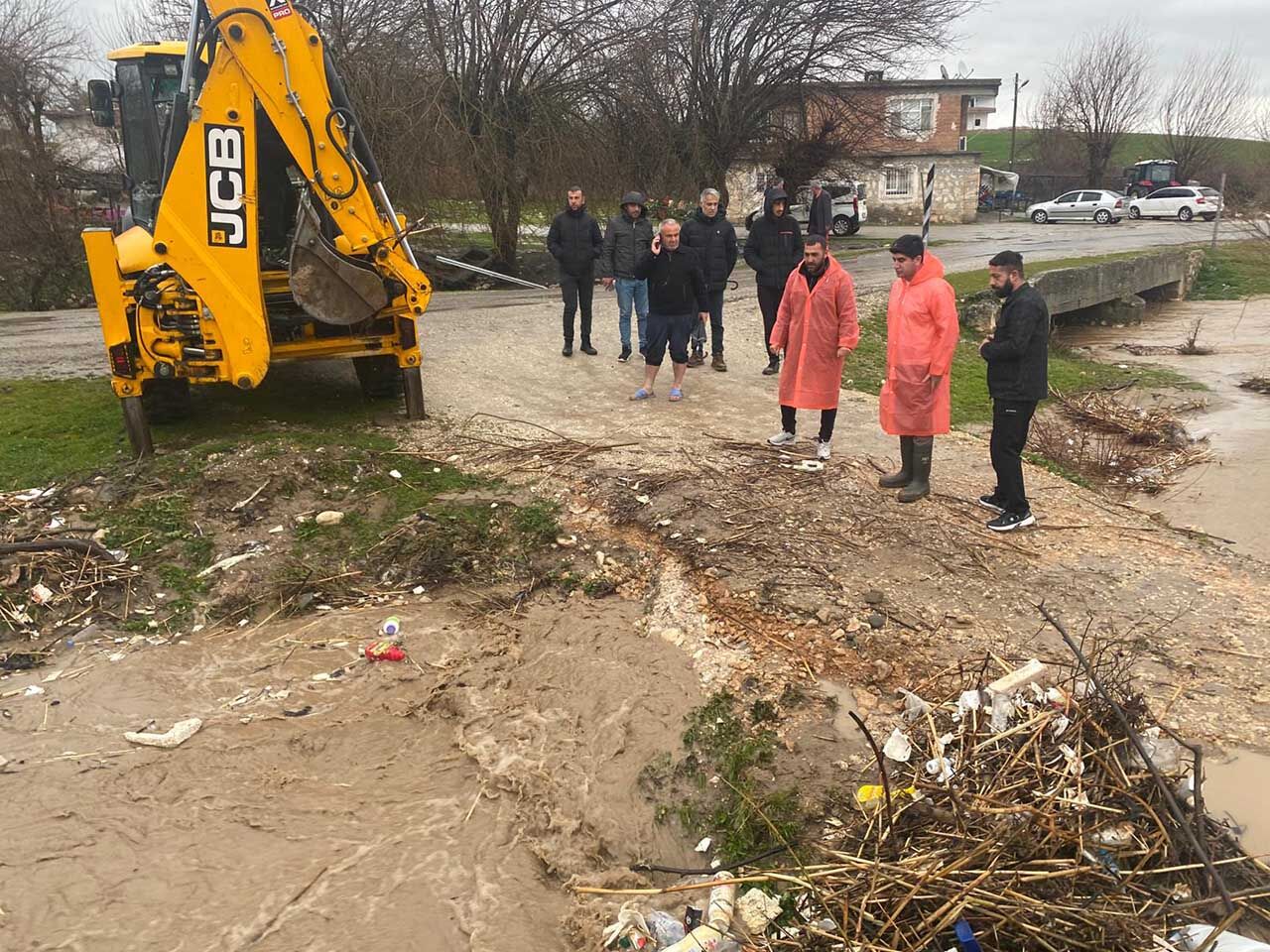 Silvan’da Sağanak Yağışlar, Taşkın Ve Sele Neden Oldu 2