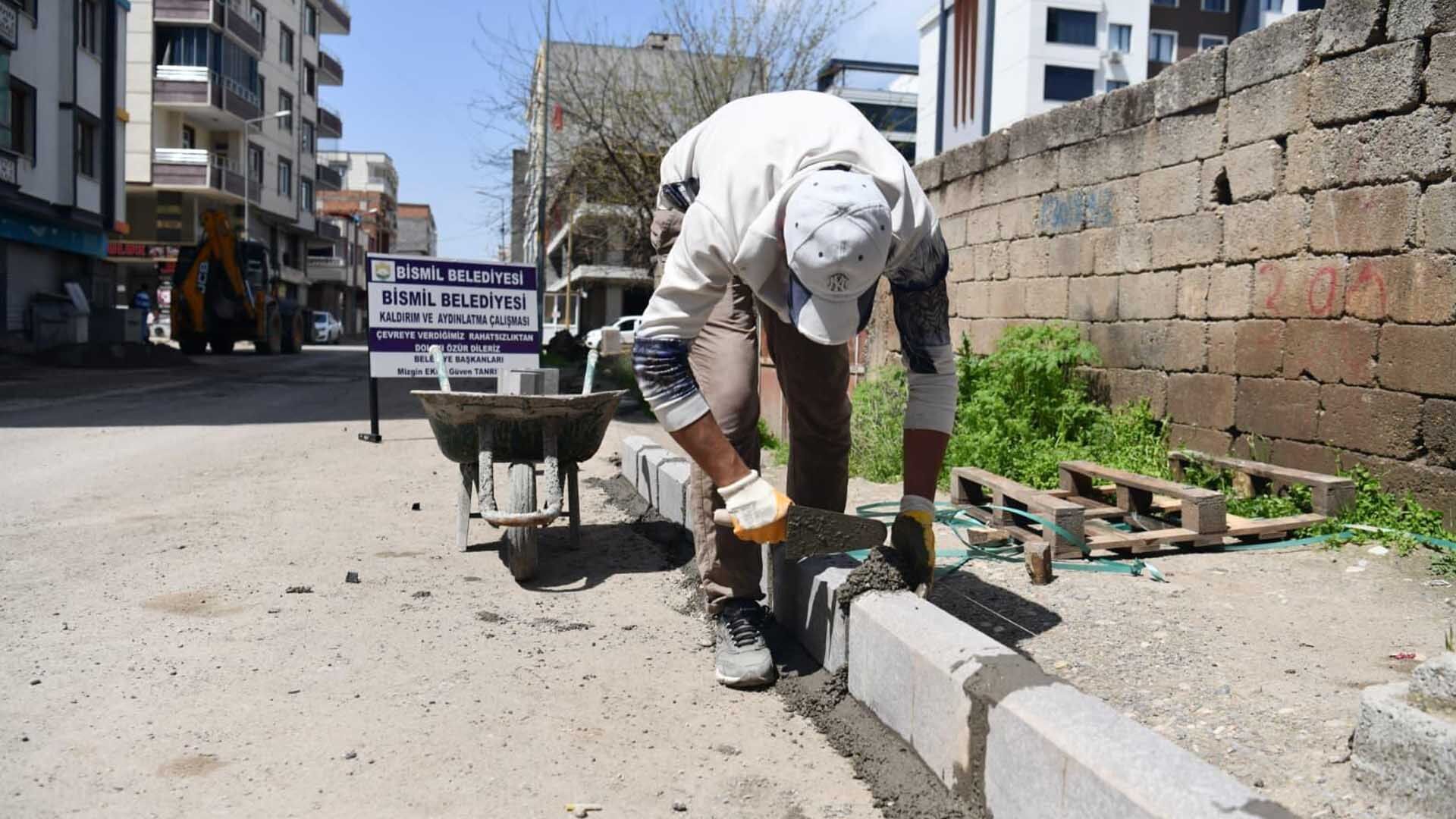 Bismil’de Sanayi Yolu Yürüyüş Parkuru Tamamlanıyor 1