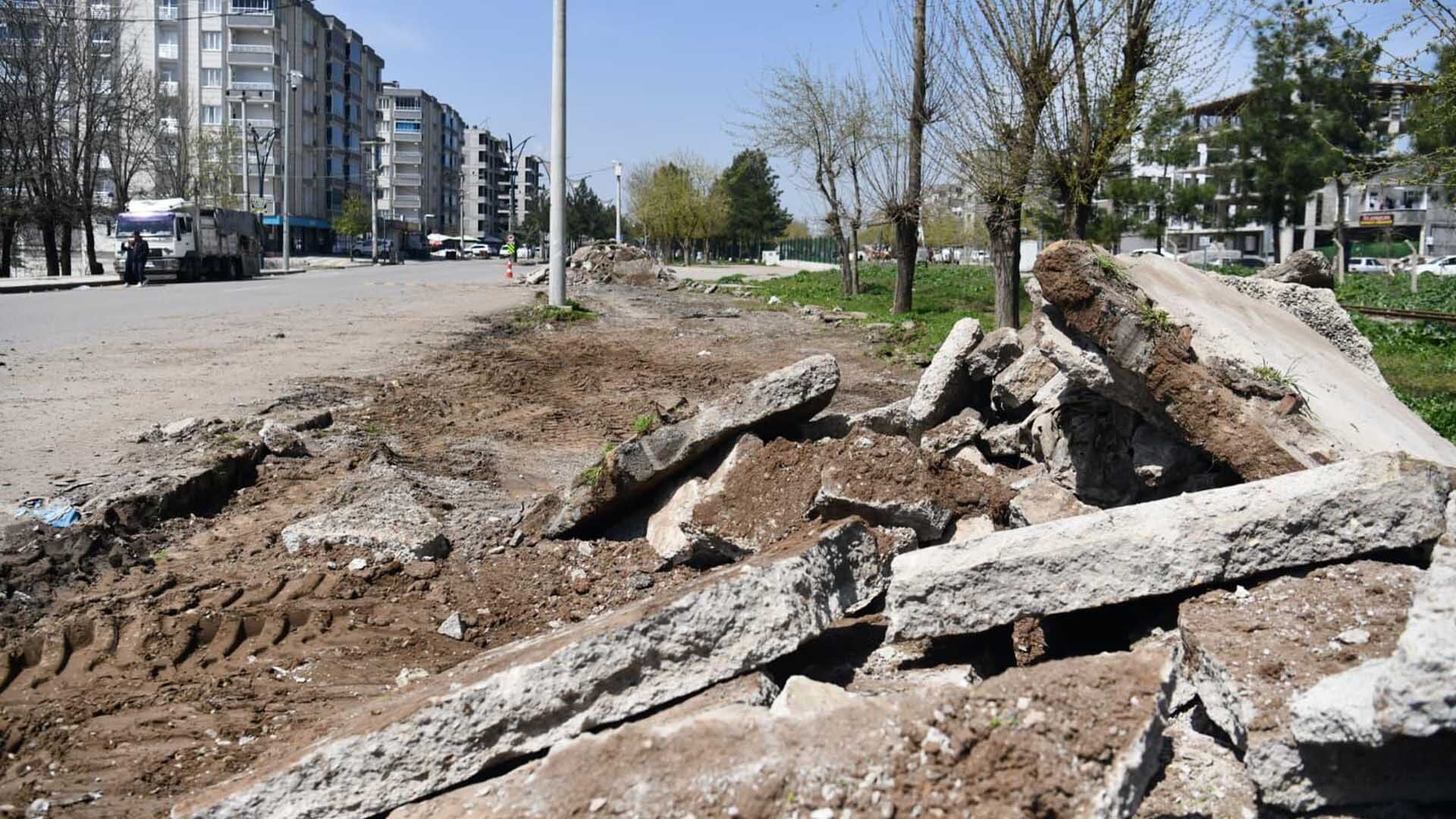 Bismil’de Sanayi Yolu Yürüyüş Parkuru Tamamlanıyor 2
