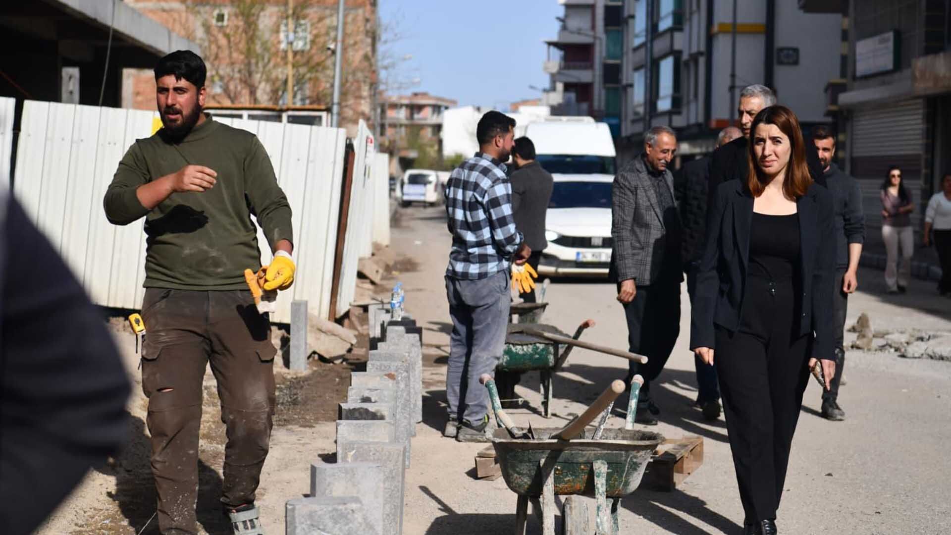 Bismil’de Sanayi Yolu Yürüyüş Parkuru Tamamlanıyor 3