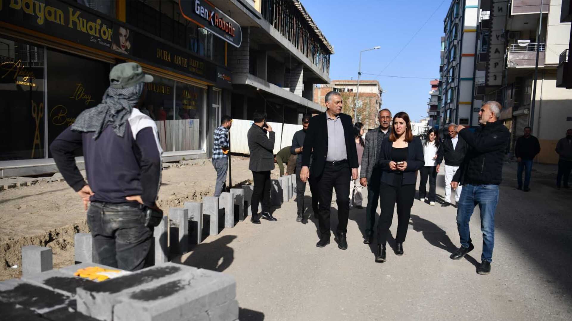 Bismil’de Sanayi Yolu Yürüyüş Parkuru Tamamlanıyor