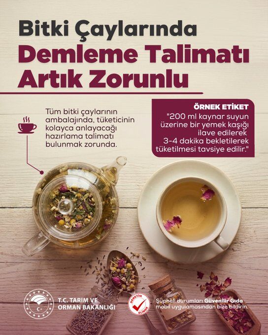 Bitki Çaylarında Yeni Dönem Etiketler Yenileniyor (2)