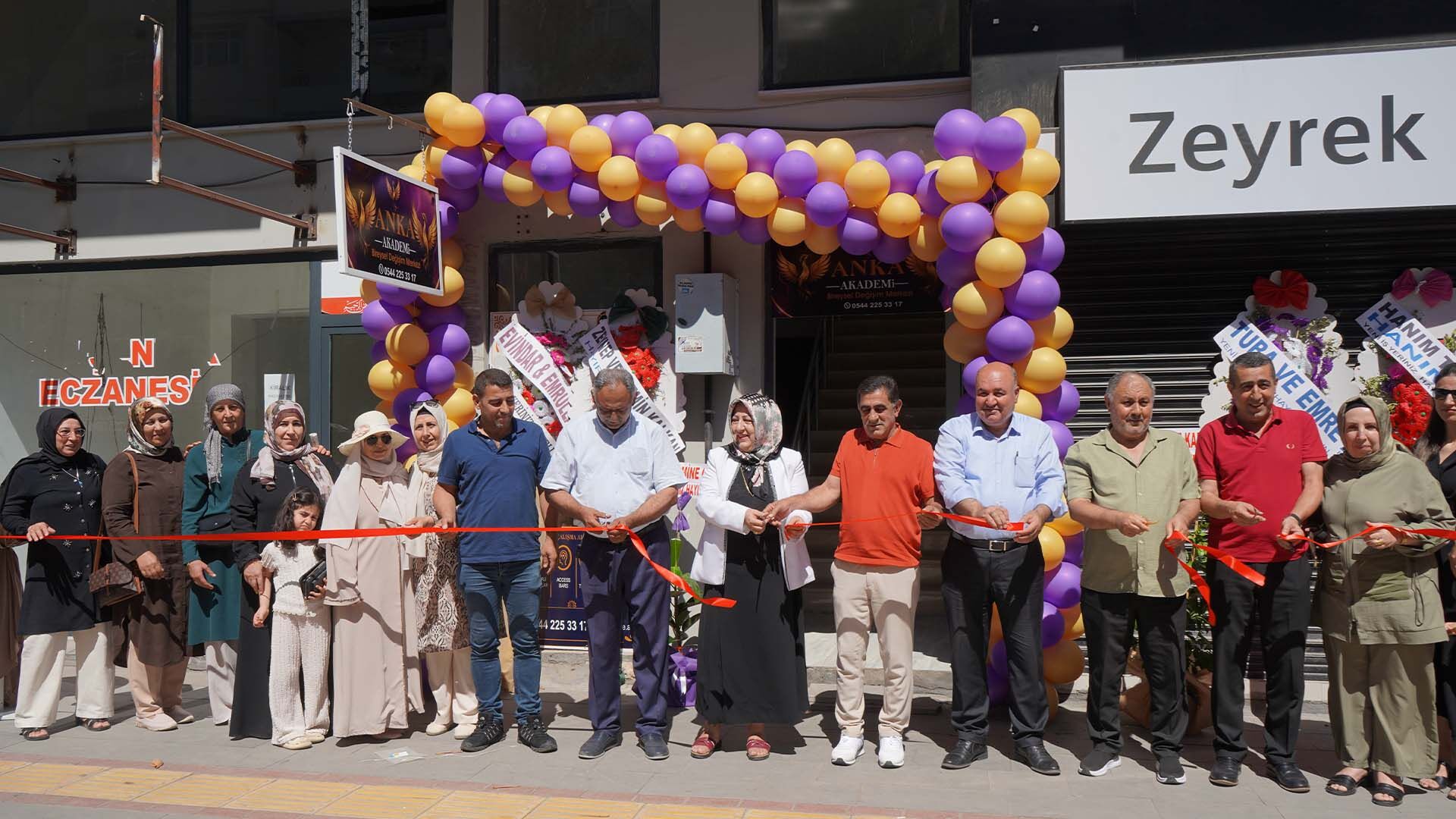 Bismil'de Anka Akademi Bireysel Değişim Merkezi Hizmete Açıldı