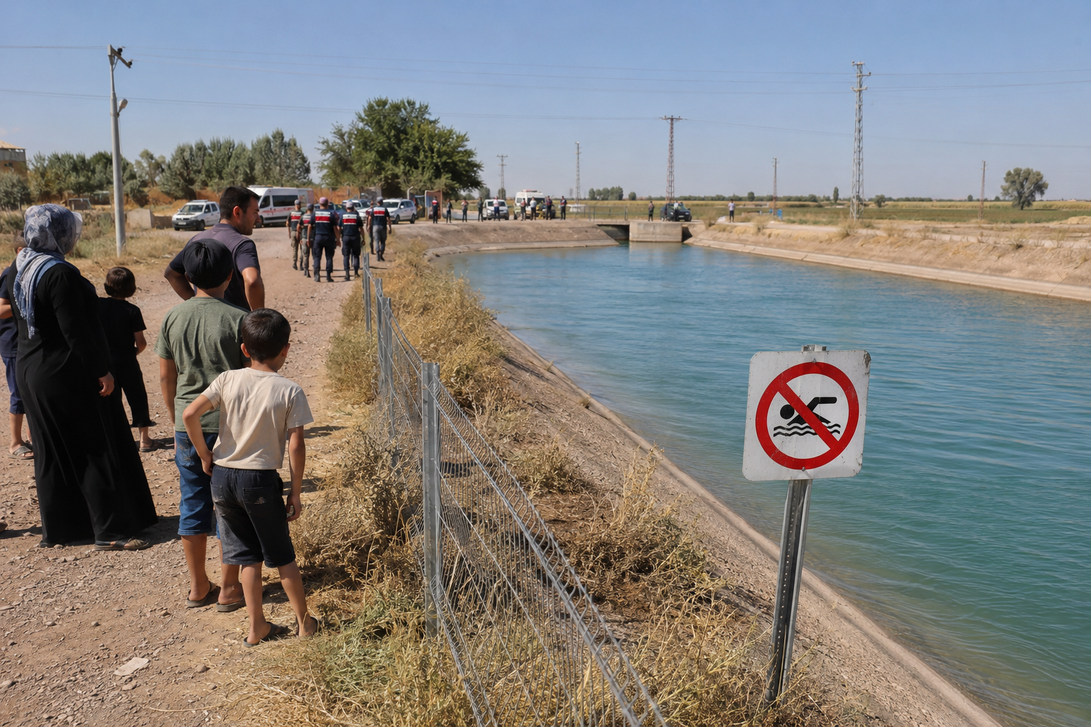 Bismilde Bütün Sulama Kanallarına Girmek Yasaklandı