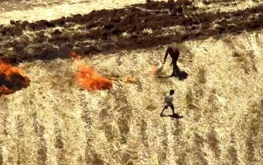 Dron Destekli Denetim 29 Kayıt Dışı Trafo Ve Anız Yakan Kişiler Tespit Edildi (1)