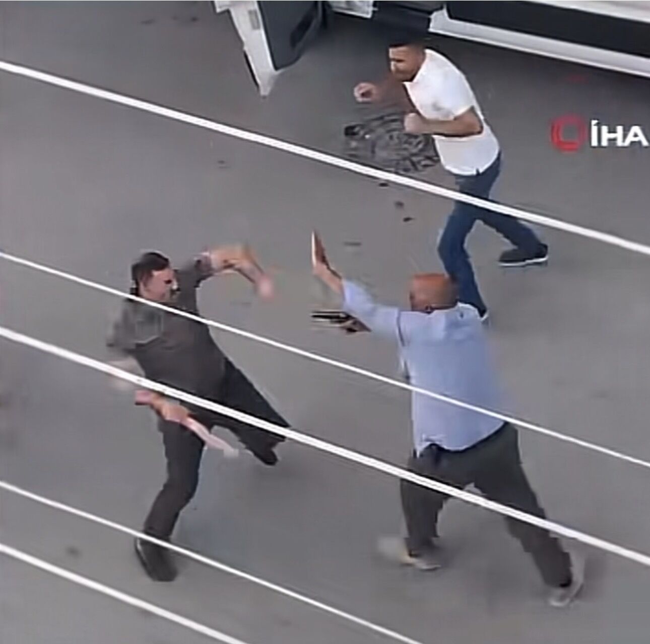 Başkentte kan donduran kavga kamerada