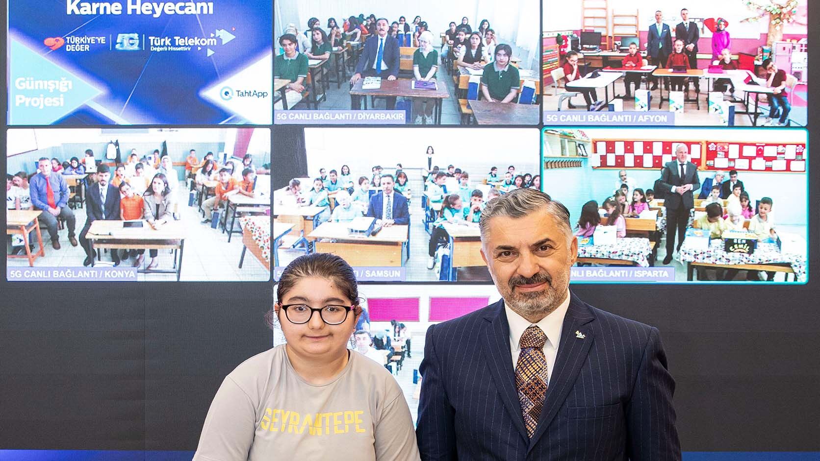 Türk Telekom'un 5G Ile Karne Heyecanı, Bismil Dahil 7 İlde Canlı Bağlantı Kuruldu 2