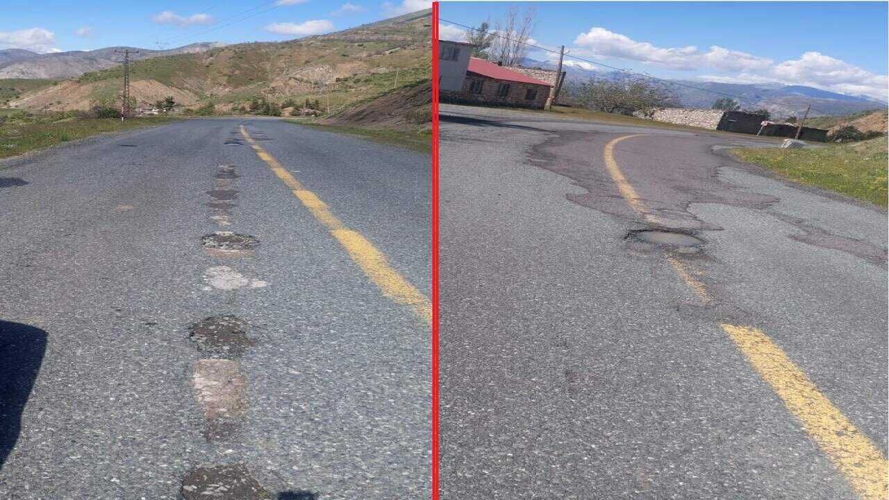 Vatandaşlardan Karakaya Barajı Yolu Onarım Talebi