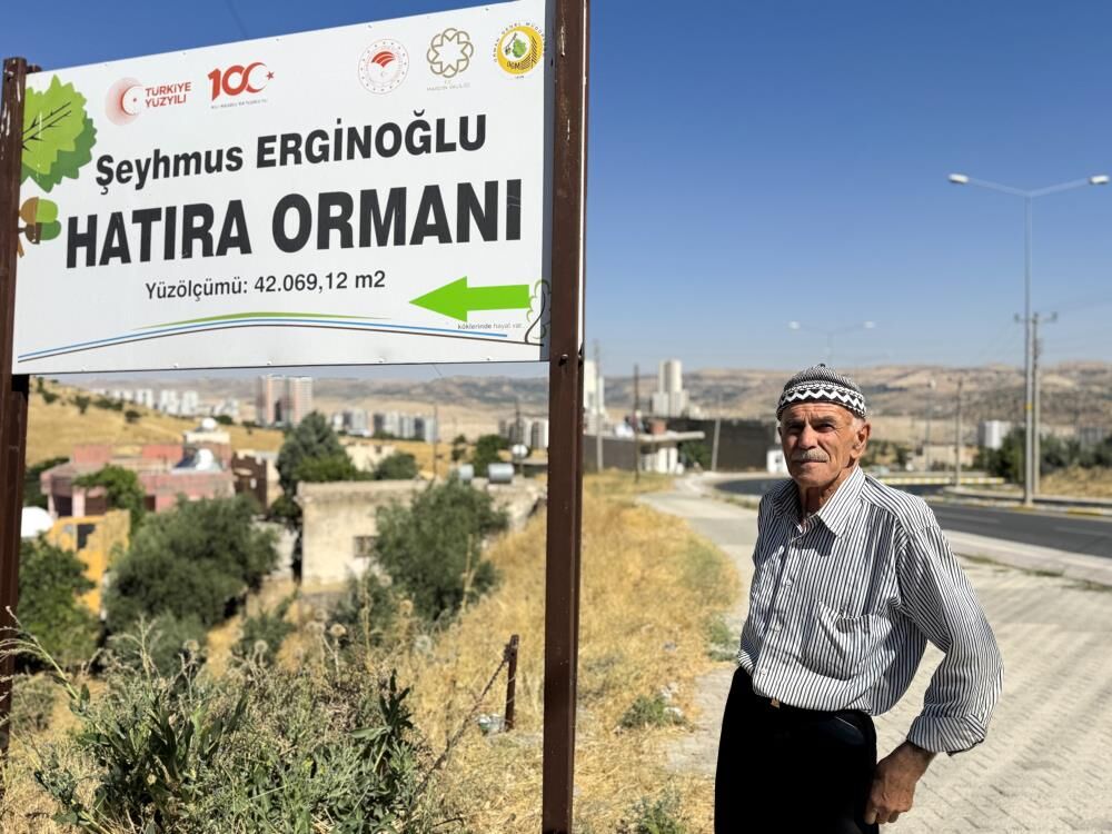 31 Yılda Çorak Araziyi Ormana Dönüştürdü (1)