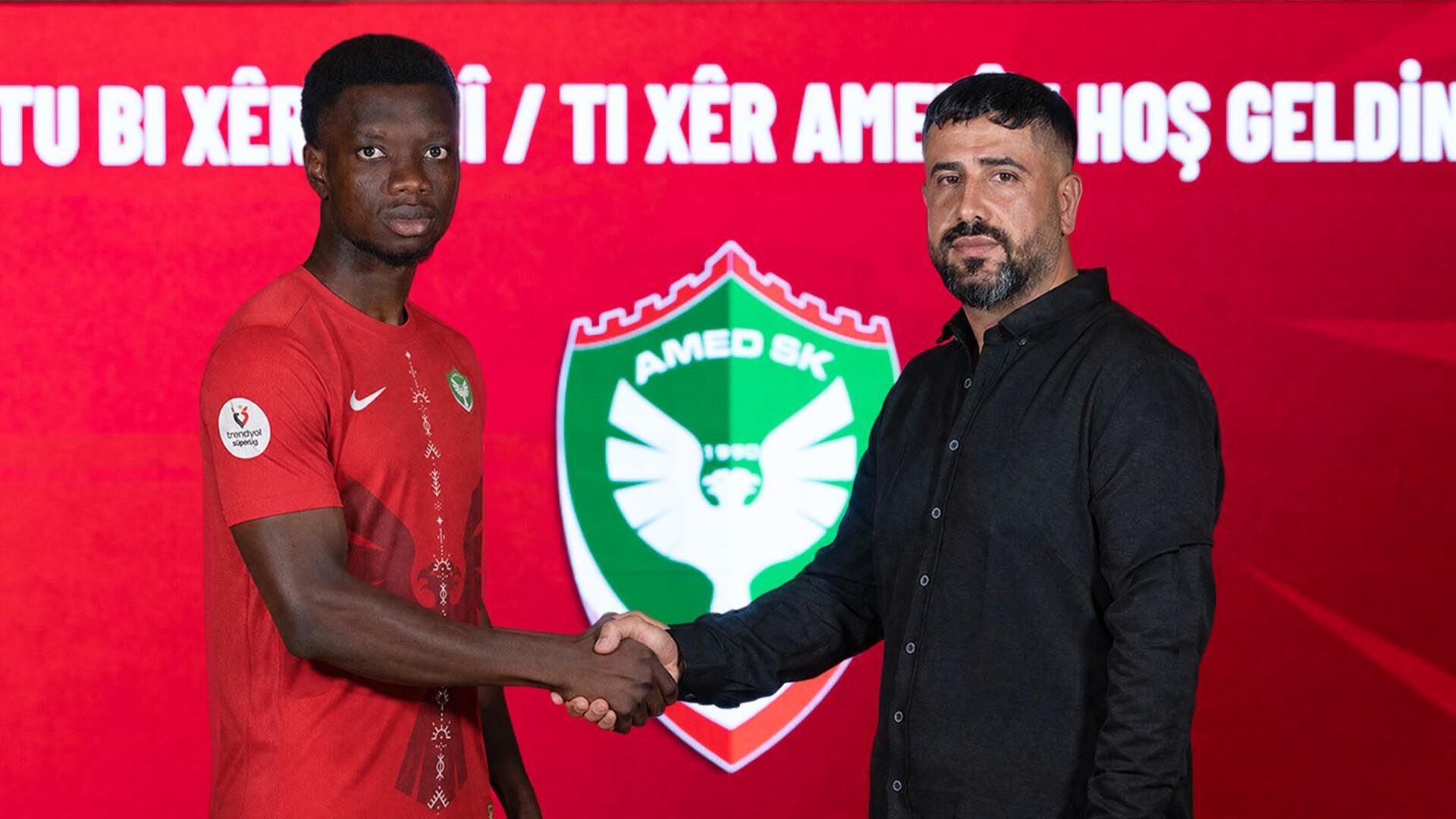 Amedspor, Amadou Cisse Ile 3 Yıllık Sözleşme İmzaladı 1