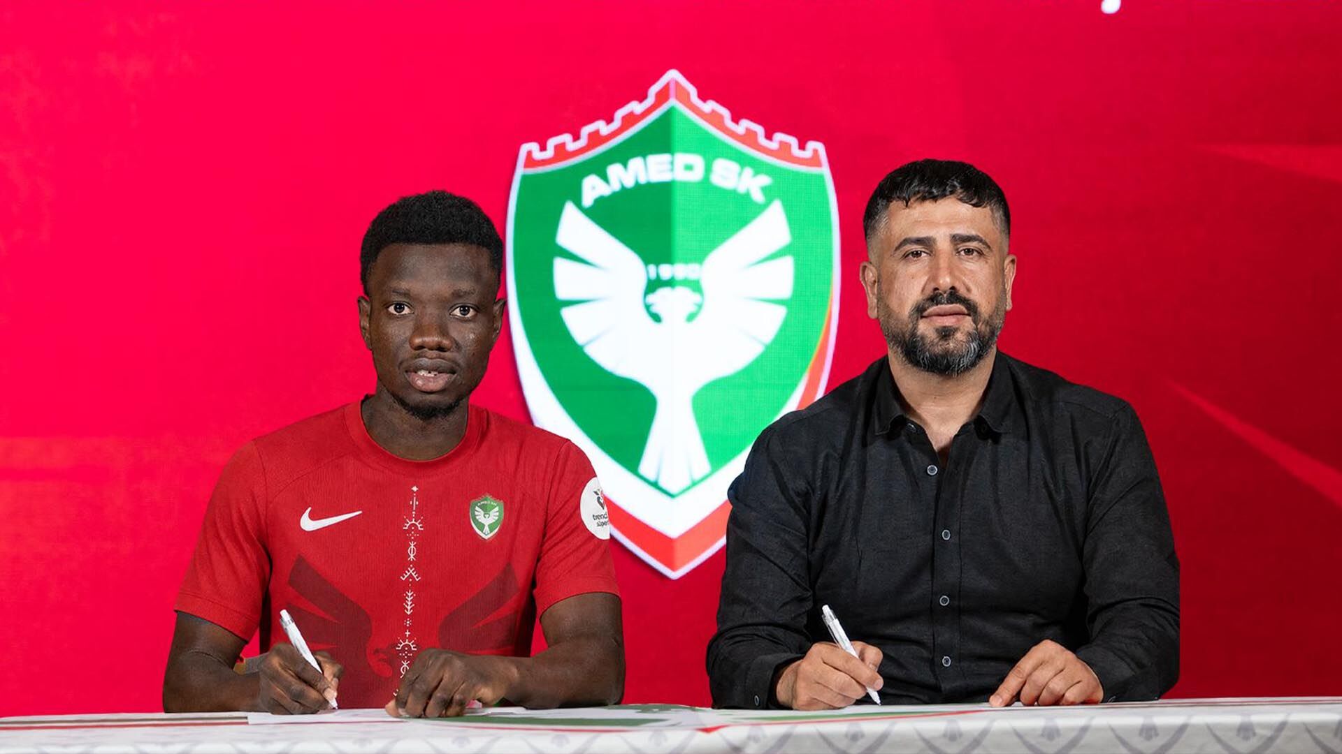 Amedspor, Amadou Cisse Ile 3 Yıllık Sözleşme İmzaladı