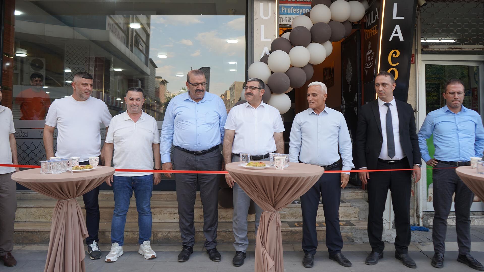 Bismil’de Yeni Kahve Durağı Nula Coffee Açıldı