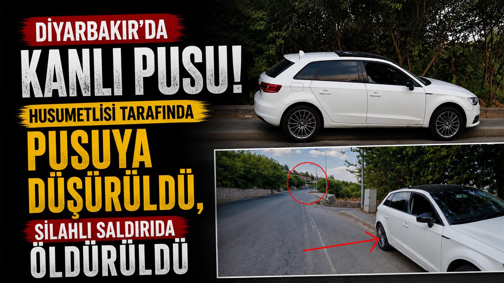 Diyarbakır'da Kanlı Pusu! Husumetlisi Tarafında Pusuya Düşürüldü, Silahlı Saldırıda Öldürüldü