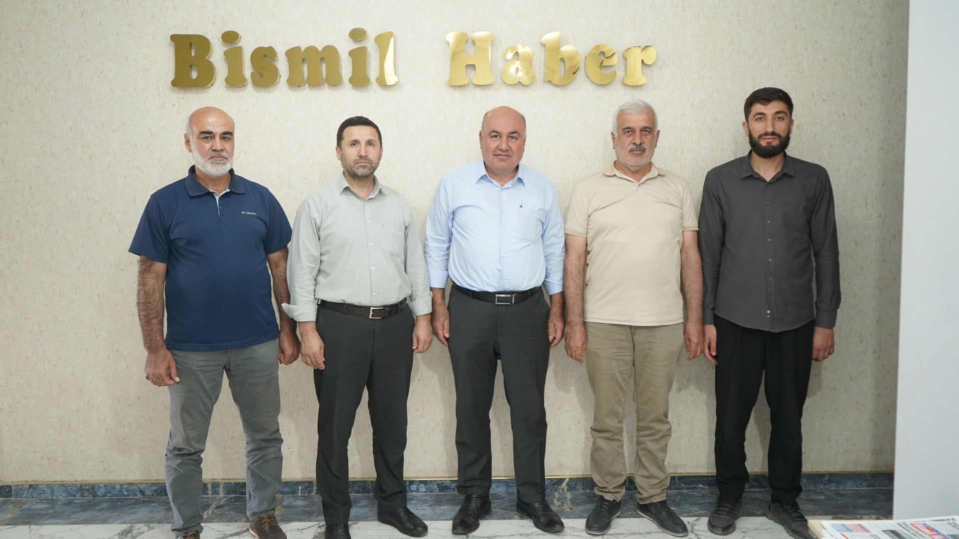 Hüda Par Bismil Ilçe Temsilciliğinden Bismil Haber'e Ziyaret 1