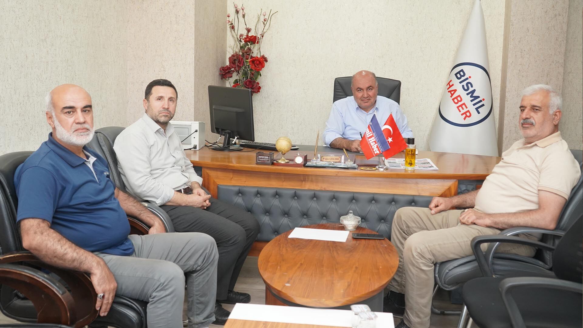 Hüda Par Bismil Ilçe Temsilciliğinden Bismil Haber'e Ziyaret 2