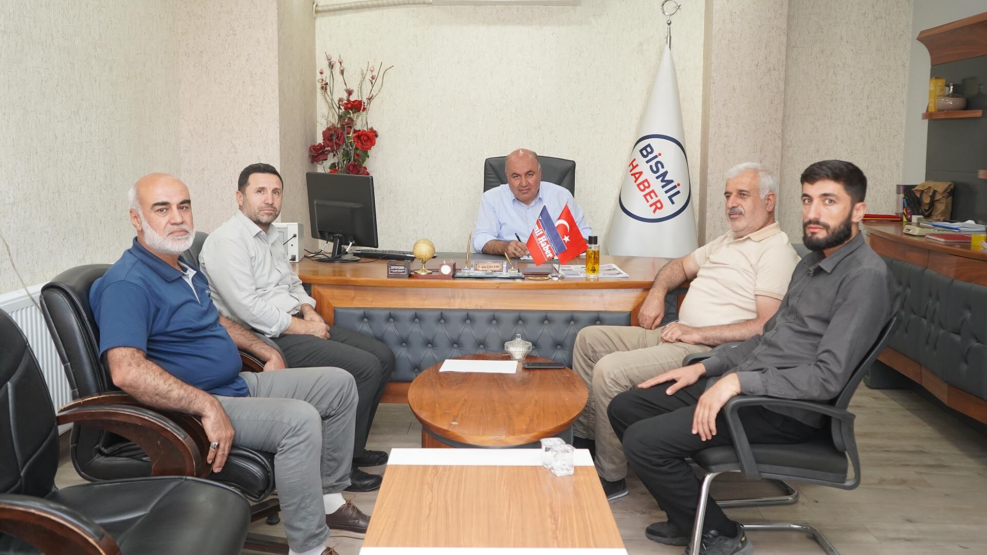 Hüda Par Bismil Ilçe Temsilciliğinden Bismil Haber'e Ziyaret 3
